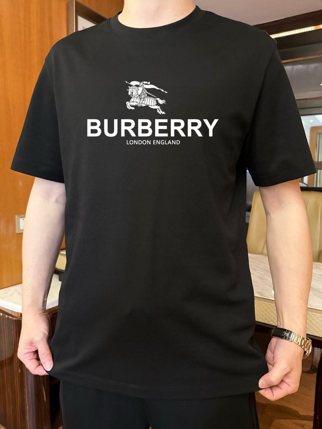 Burberry Men's Short Sleeve T-Shirt | Classic Logo, Comfortable Fit 4 i1751129709623 1368 0 2