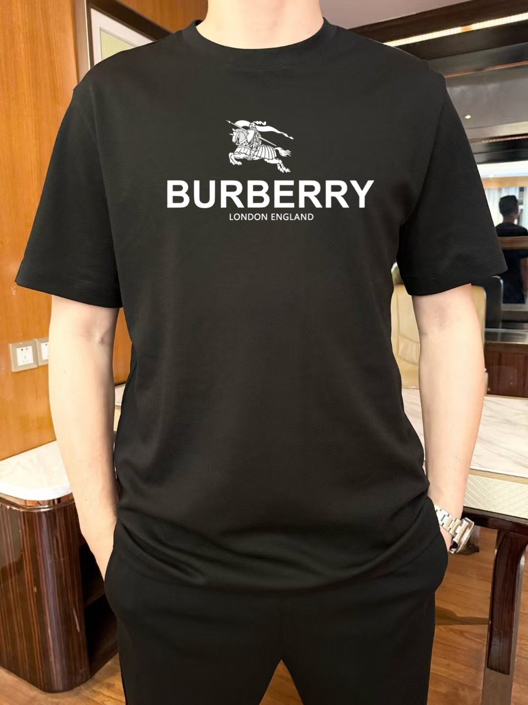 Burberry Men's Short Sleeve T-Shirt | Classic Logo, Comfortable Fit 3 i1751129709623 6890 0 1