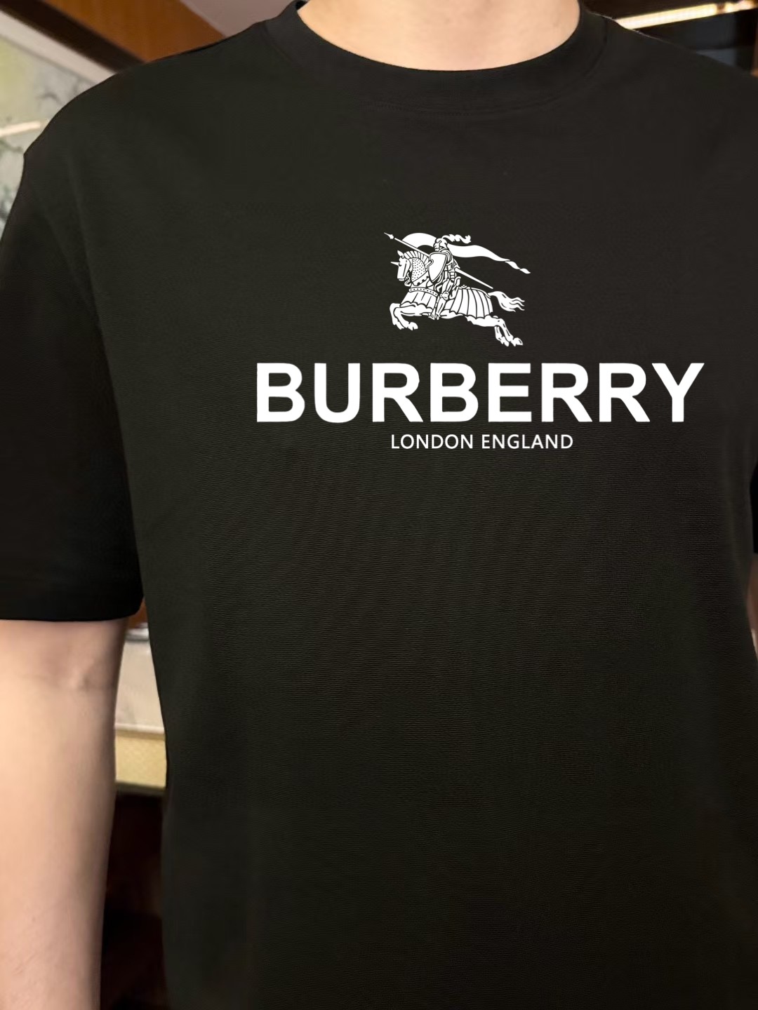 Burberry Men's Short Sleeve T-Shirt | Classic Logo, Comfortable Fit 5 i1751129709623 9724 0 3
