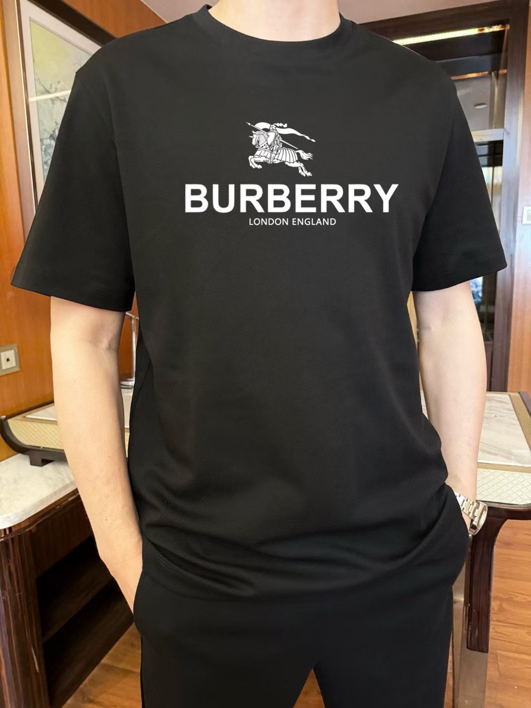 Burberry Men's Short Sleeve T-Shirt | Classic Logo, Comfortable Fit 7 i1751129710105 7144 0 5