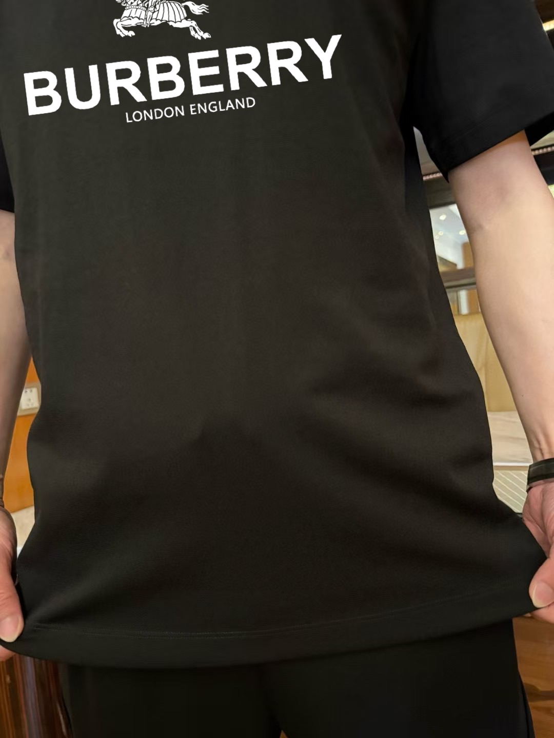 Burberry Men's Short Sleeve T-Shirt | Classic Logo, Comfortable Fit 9 i1751129710108 6986 0 7