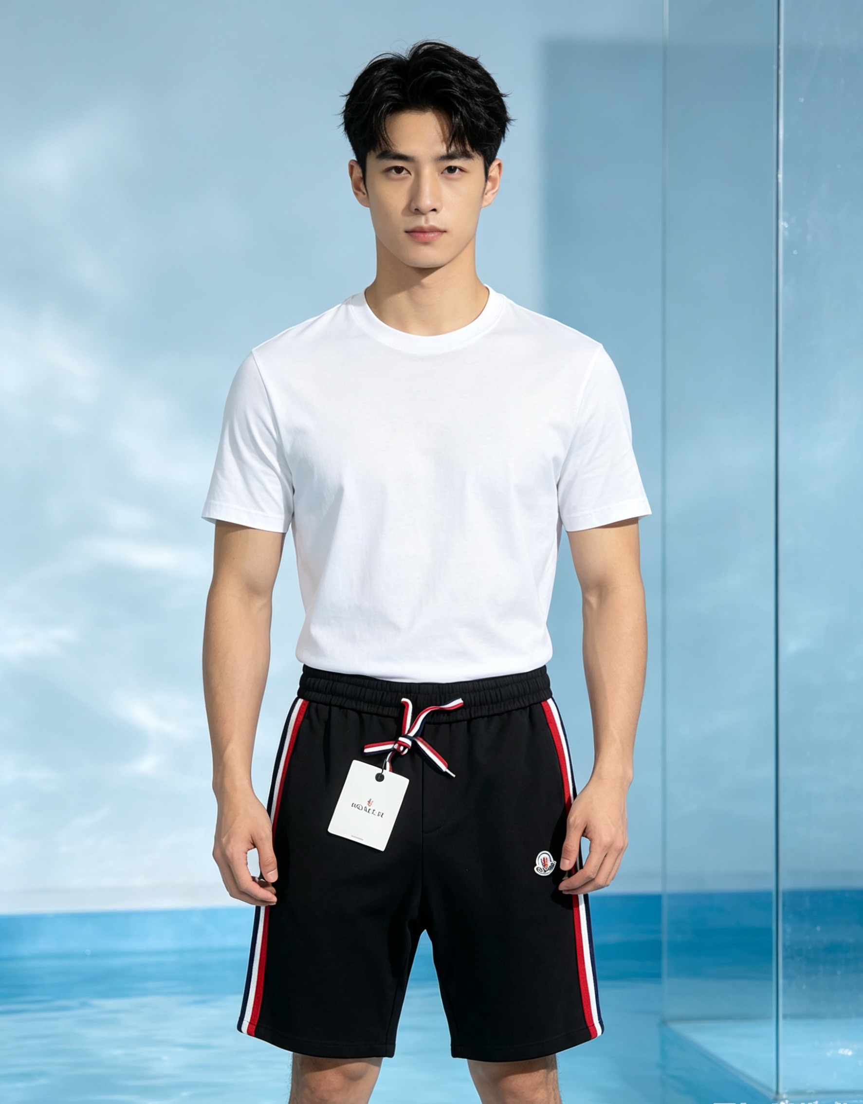 NO:914009,Mengkou's 2026 new summer style shorts and casual pants, counter-customized fabrics with high breathability and comfort, impeccable details, brand element design concept, reflecting high quality. It feels delicate and soft!  It presents a casual cut and the upper body shape is awesome!  Size M-3XL,,Moncler,shorts,19860909蒙口‘’2026夏季新款 短裤 休闲裤,专柜定制面料 透气舒适度高,细节无可挑剔,品牌元素设计理念,体现高品质.手感细腻柔软！呈现休闲裁剪,上身版型超赞！码数M-3XL,,Moncler,shorts,,Men's clothing