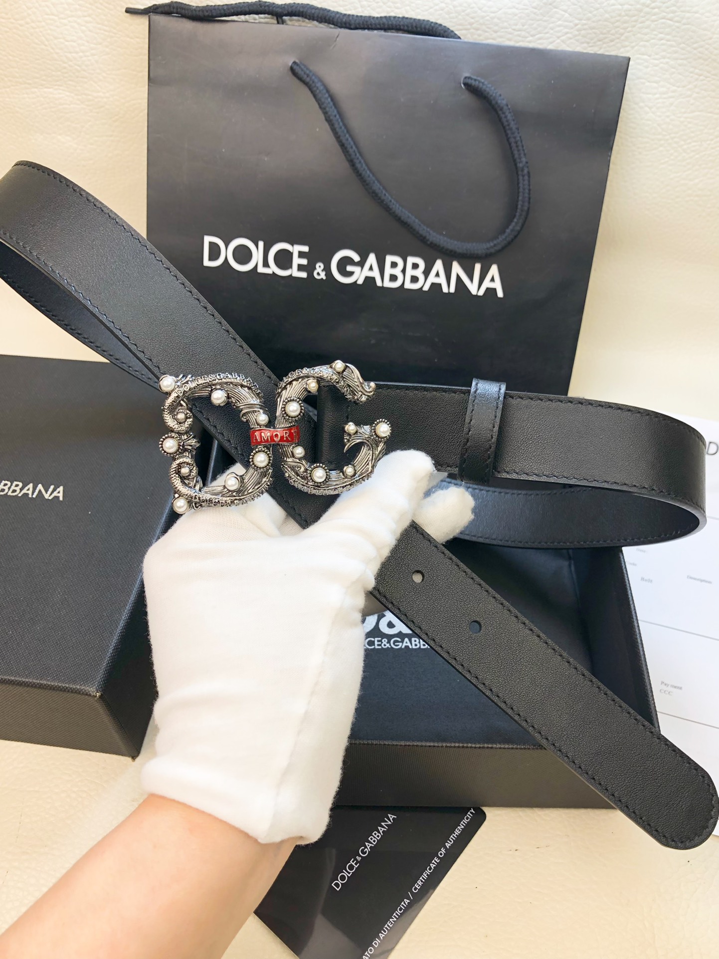 ️️️最新款上市啦品牌D&G高端品质简约而不简单只为喜欢而选择不为敷衍而将就你若爱我就在上身效果时尚潮流