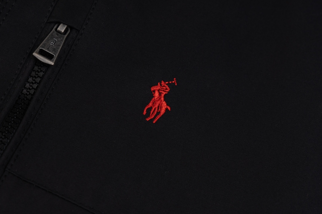 F-H Ralph Lauren Embroidered Pony Wind Jacket with Waterproof Features - 图片 8