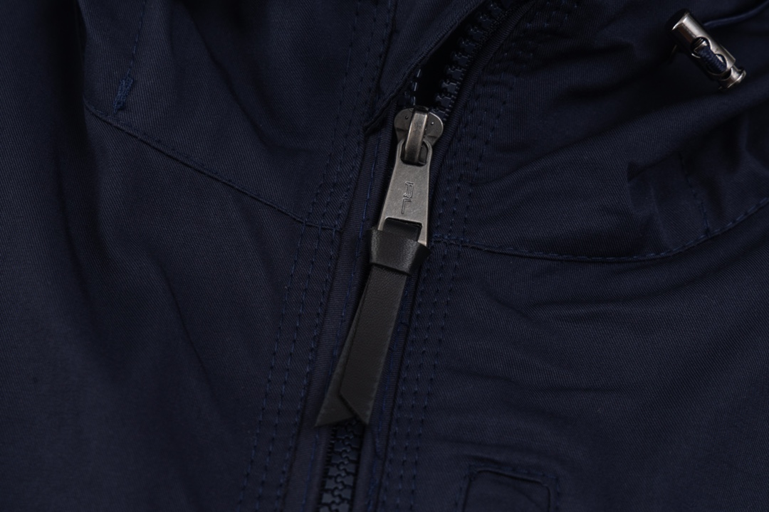 F-H Ralph Lauren Spring Wind Jacket with Waterproof Properties and Multipurpose Pockets - 图片 6