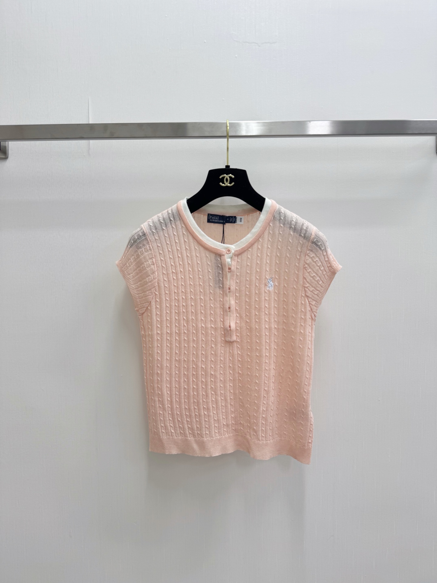 RalphLauren 26夏季新款 假两件撞色短袖款 logo图案修饰点缀 上身高级氛围感🈵️🈵️ 三