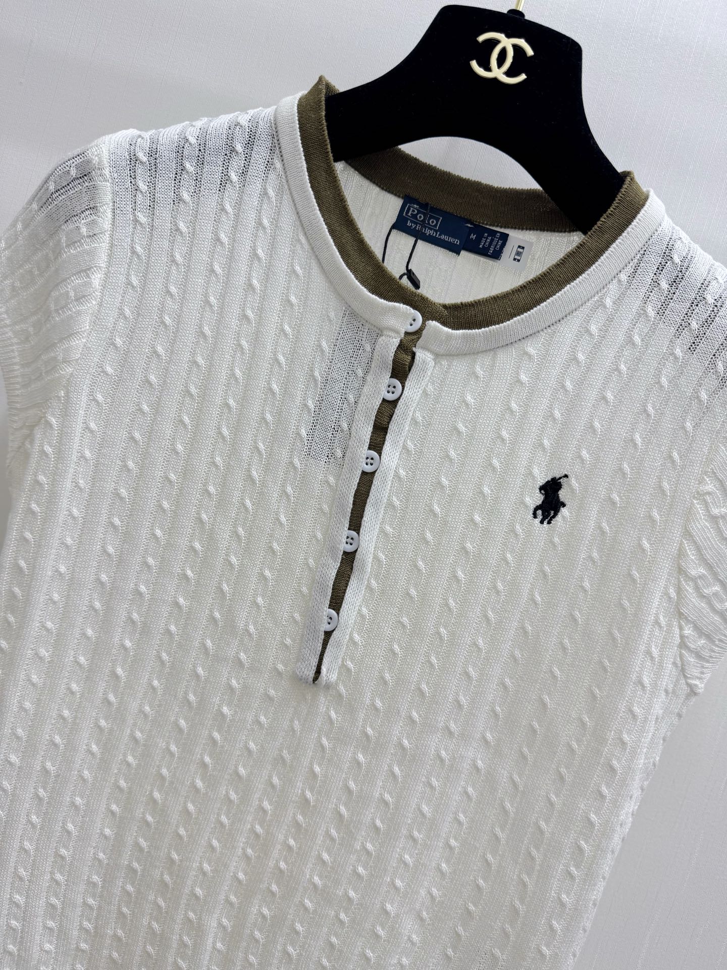 RalphLauren 26夏季新款 假两件撞色短袖款 logo图案修饰点缀 上身高级氛围感🈵️🈵️ 三