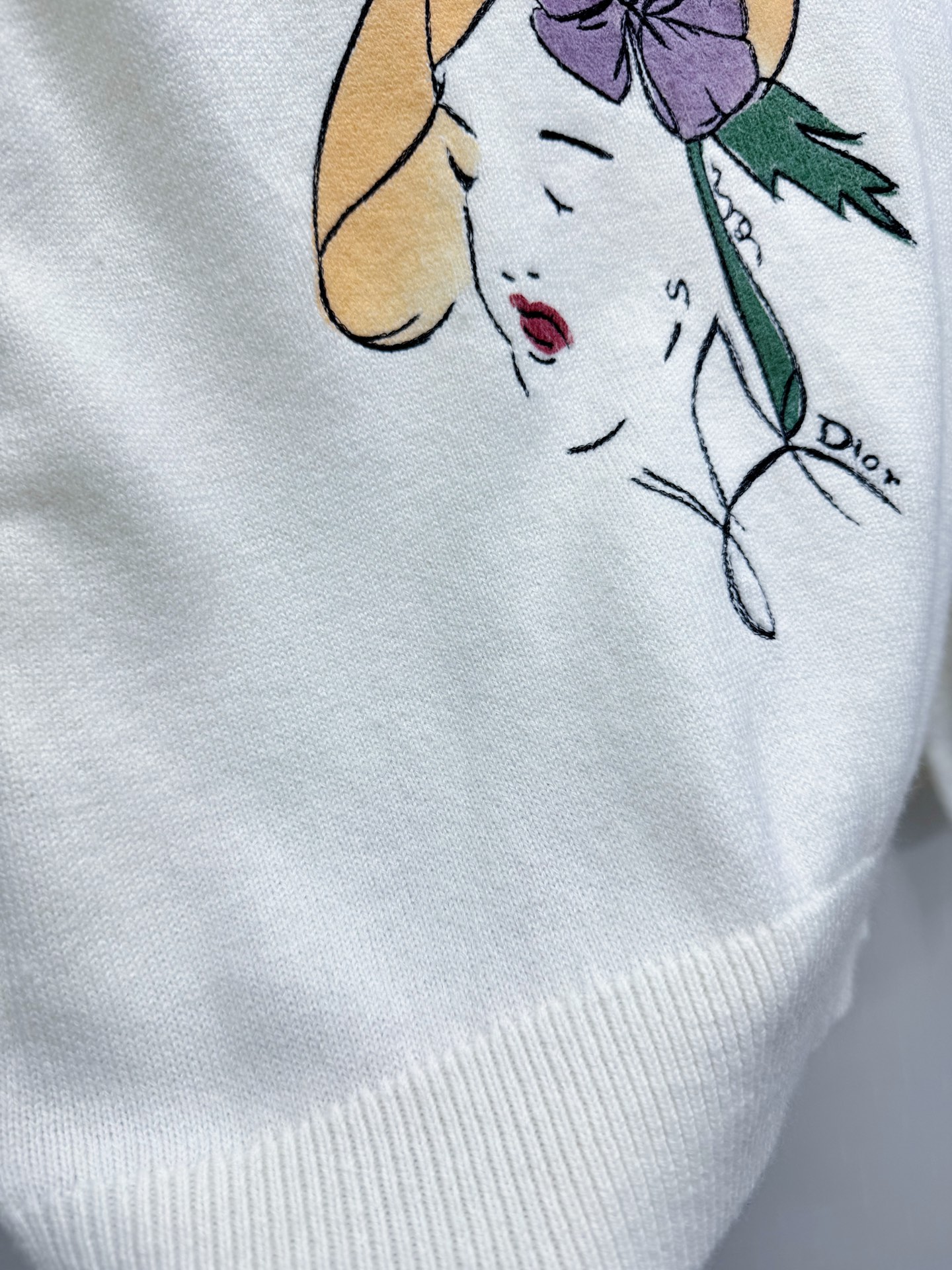 DIOR 新款 官网同款针织长袖款 logo图案修饰点缀 上身高级氛围感🈵️🈵️ 四色SML
