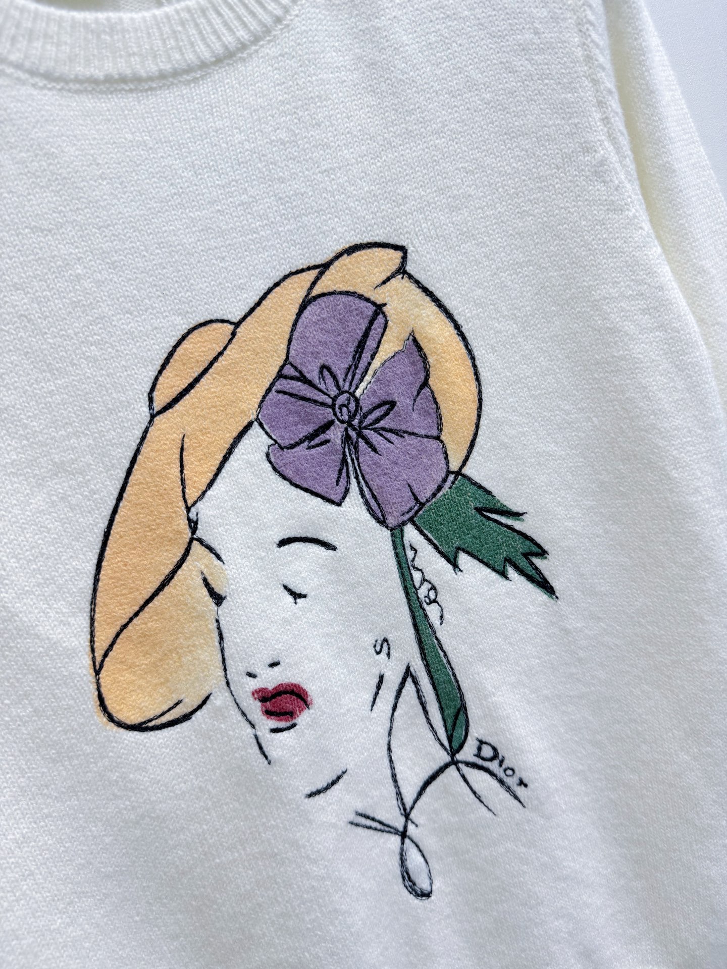 DIOR 新款 官网同款针织长袖款 logo图案修饰点缀 上身高级氛围感🈵️🈵️ 四色SML