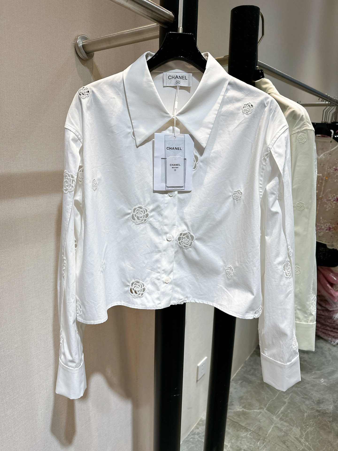Chanel Ropa Camisas y blusas Réplica de calidad AAAA
 Trabajo abierto