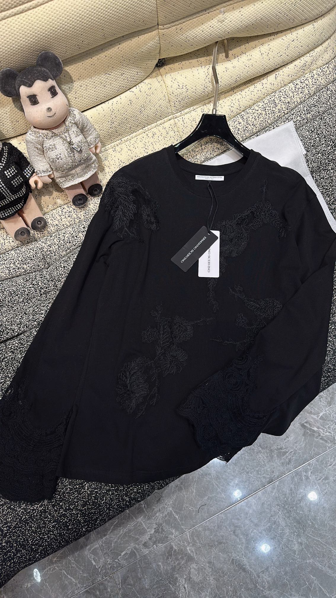 P713 ORIGINAL HARD-CORE FEMALE SUIT WITH PACKAGING ERMANNO SCERVINO IS KNOWN AS THE KING OF LACE - 图片 5