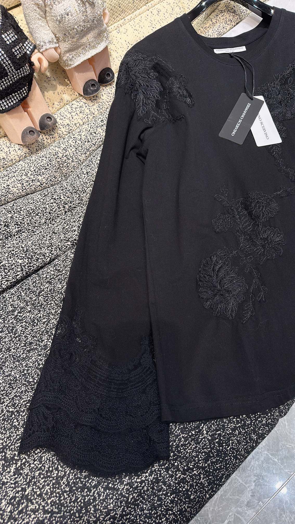 P713 ORIGINAL HARD-CORE FEMALE SUIT WITH PACKAGING ERMANNO SCERVINO IS KNOWN AS THE KING OF LACE - 图片 3