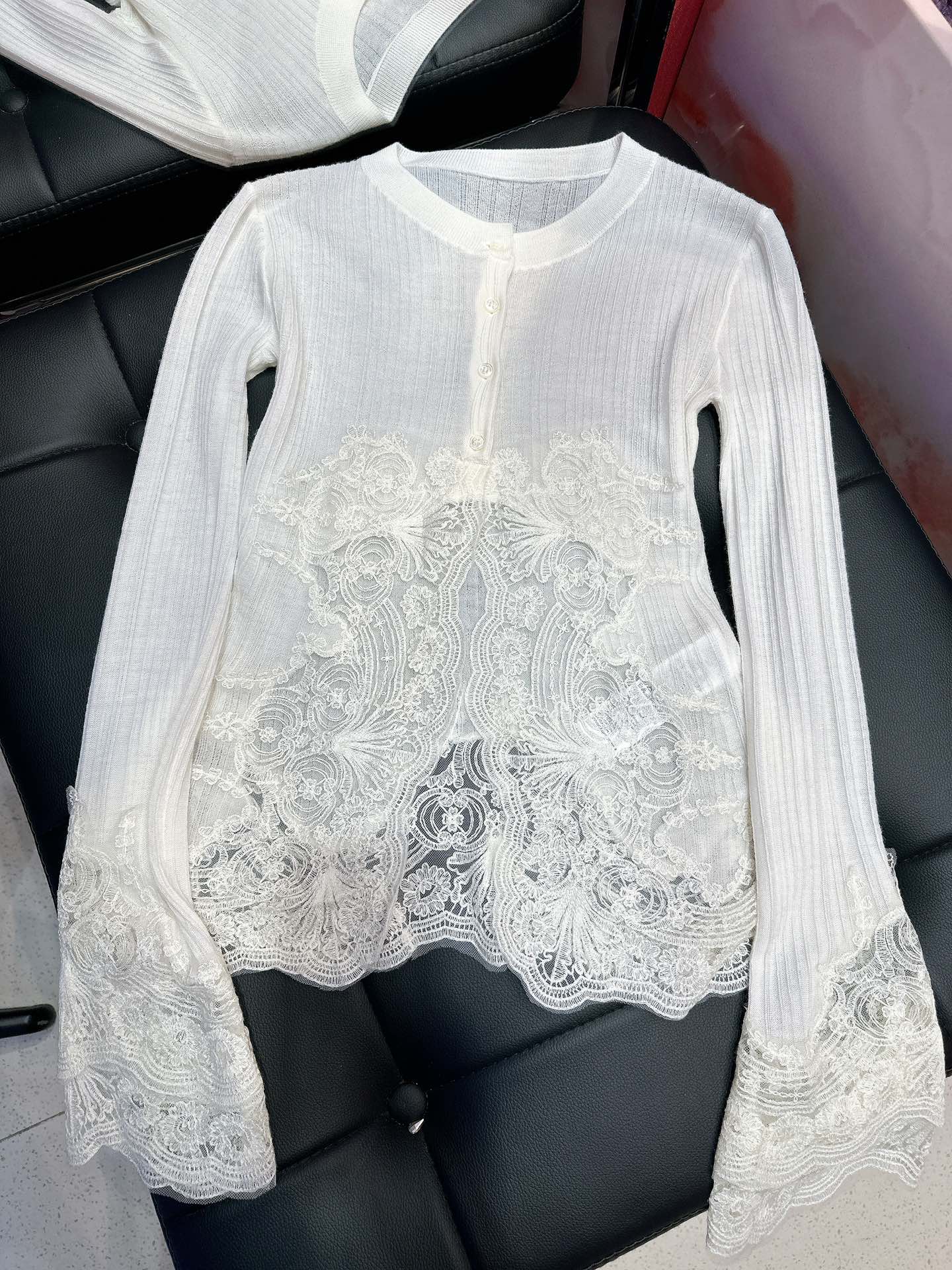 P943 THE ORIGINAL SCAVENGER DRESS, PACKED WITH ERMANNO SCERVINO THE LACE OPENS CHINESE: