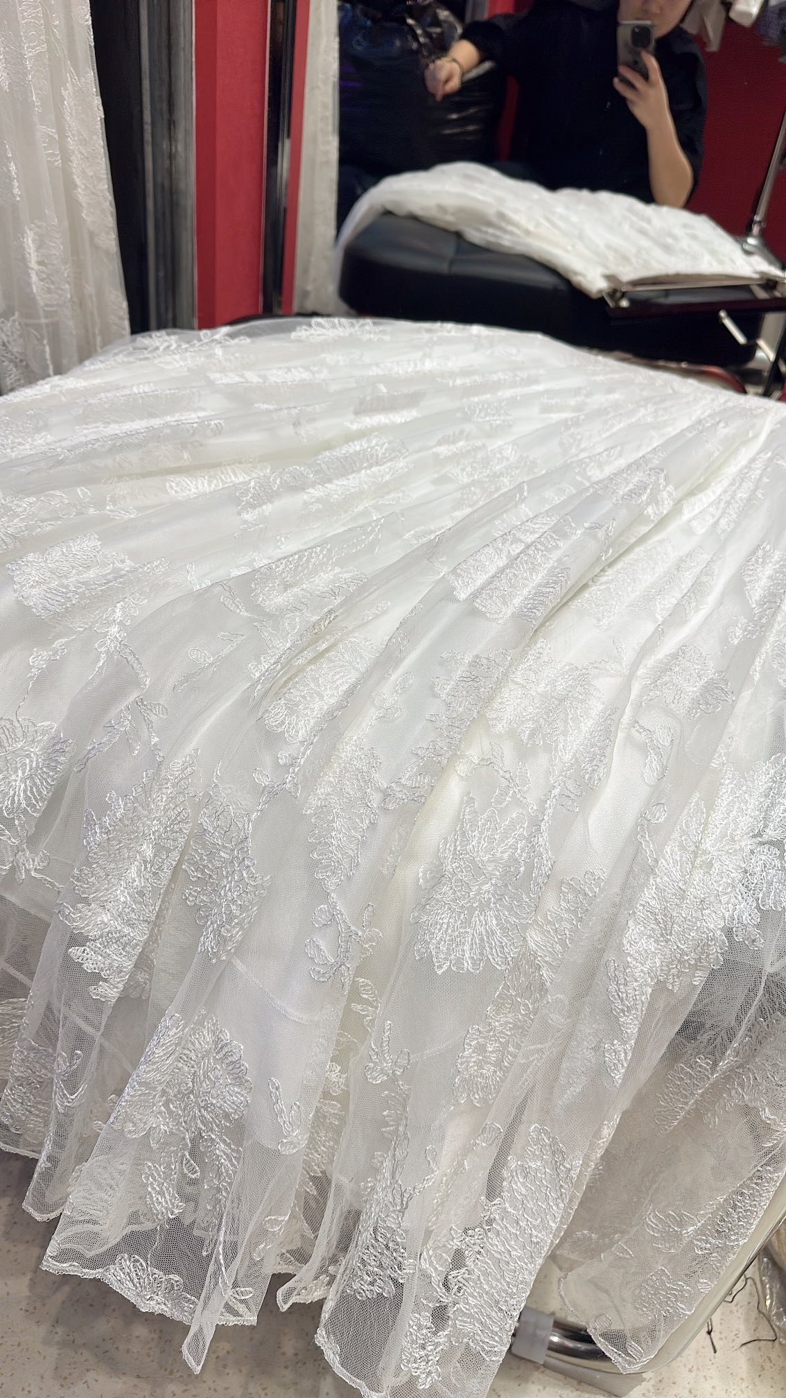 Emmano Scervino Heavy Work Embroidered Half Skirt with High-Ordered Package. - 图片 3