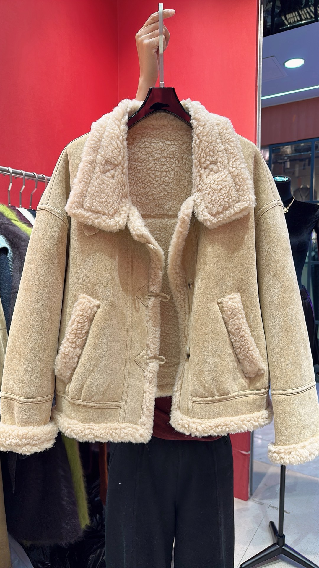 NO:689296,Niche brand designer*25 new styles, autumn and winter series of suede jackets, size S M L, women's clothing, jackets & coats, chamois leather,19860909小众品牌设计师*25新款上新 秋冬系列麂皮绒外套 码数S M L,女装,jackets & coats,chamois leather,,Women's clothing