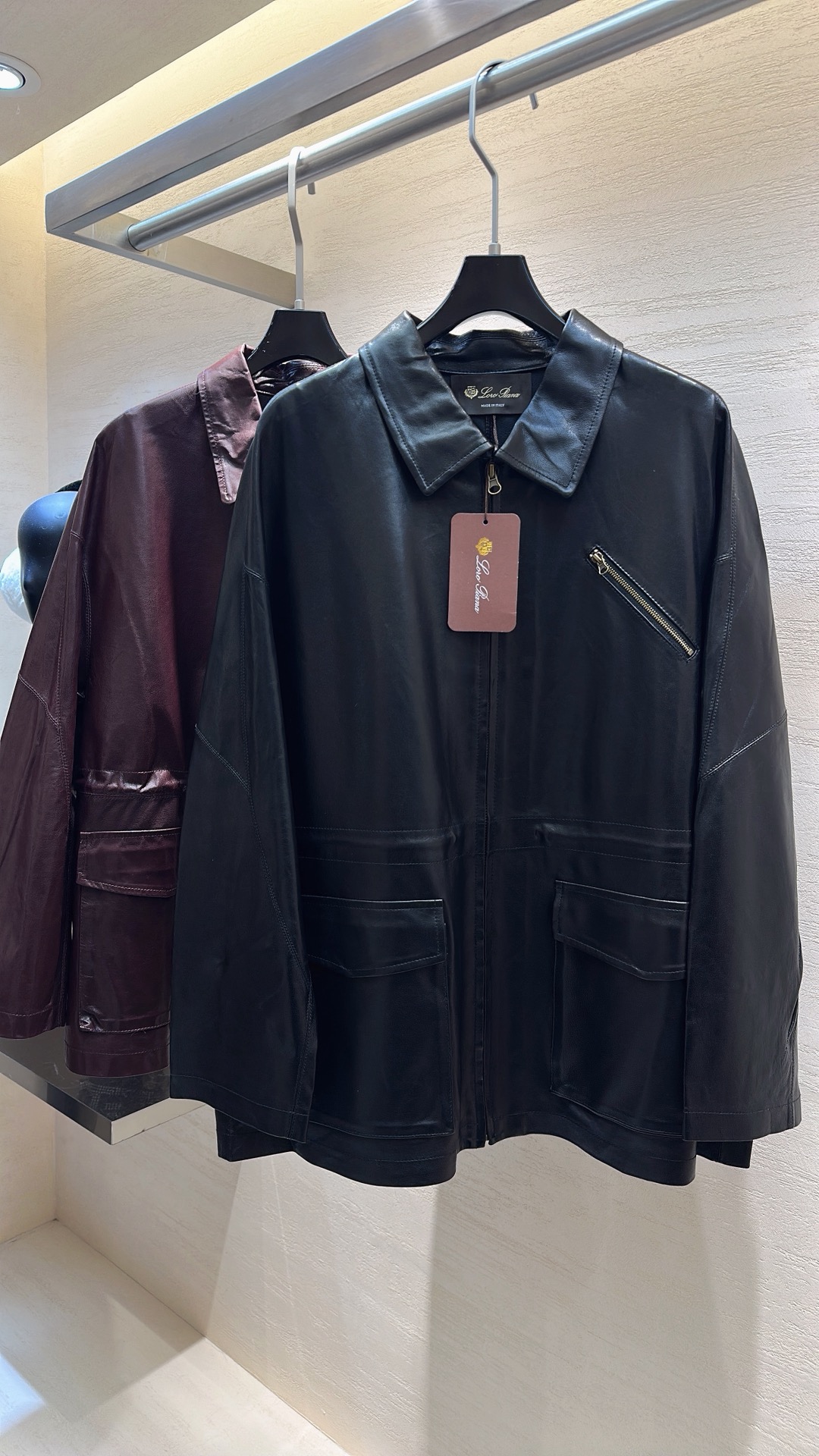 NO:676913,LP*25 new style autumn and winter series high-definition cotton sheepskin waist lapel zipper jacket size S M L XL, women's clothing, loro piana, jackets & coats, sheepskin,19860909LP*25新款上新 秋冬系列高定棉羊皮收腰翻领拉链外套 码数S M L XL,女装,loro piana,jackets & coats,sheepskin,,Women's clothing