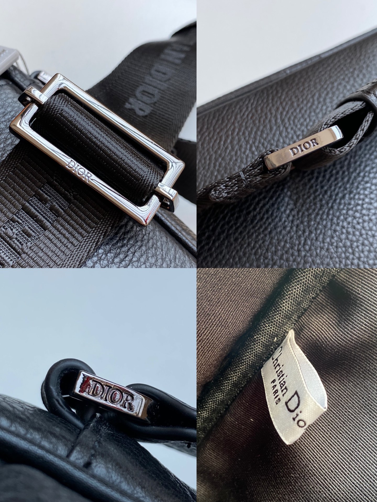 	迪奥dior 这款rider 拉链式 信使包 单肩 斜挎包实用而精巧，是日常生活的理想单品。采用米色和