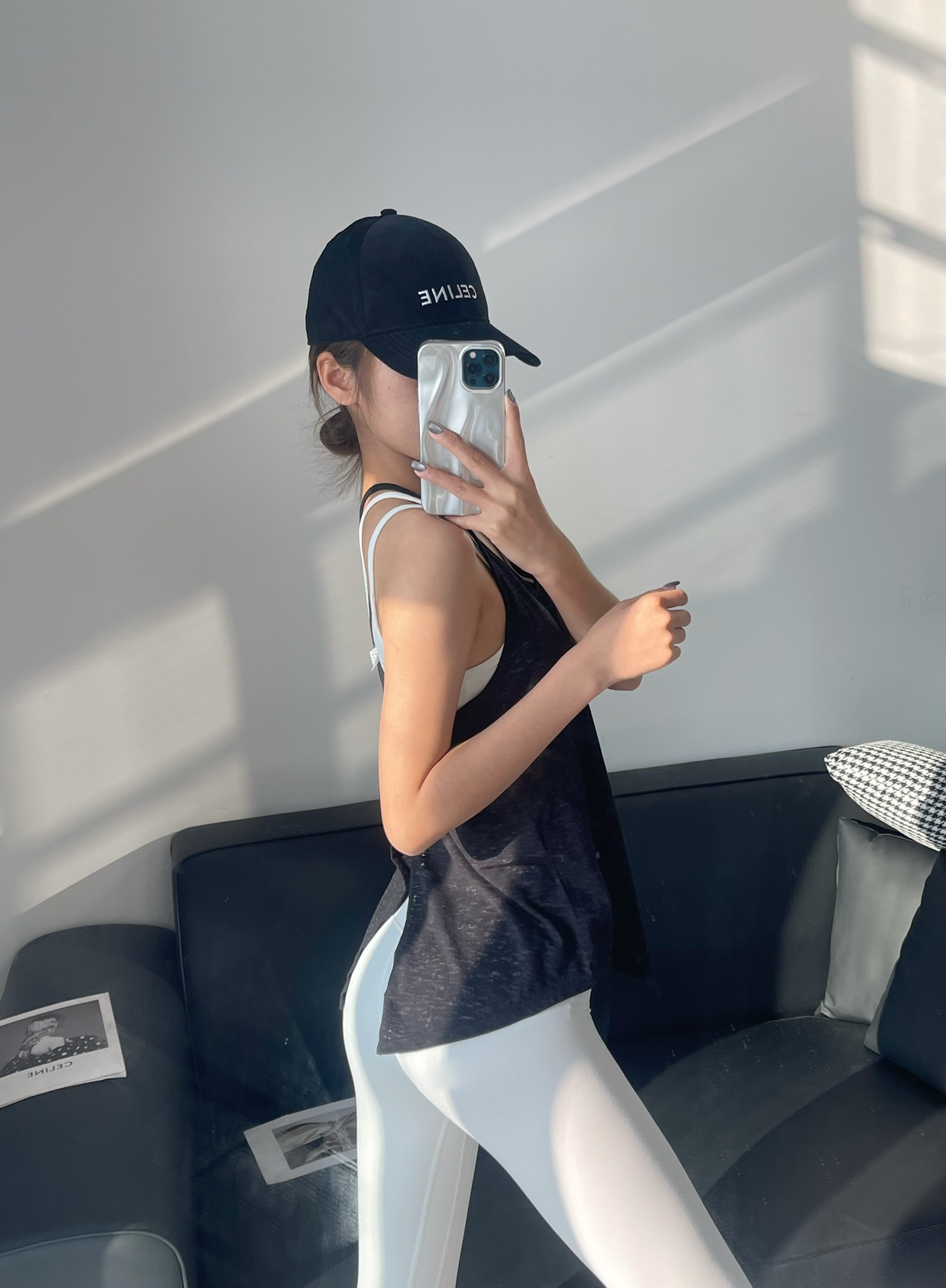 Lululemon tank yoga black