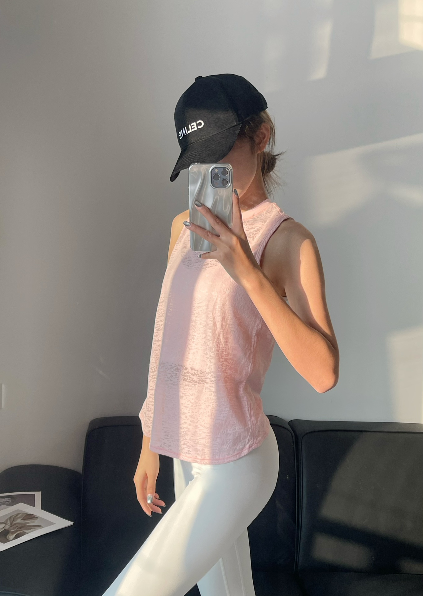 Lululemon tank everyday pink yoga