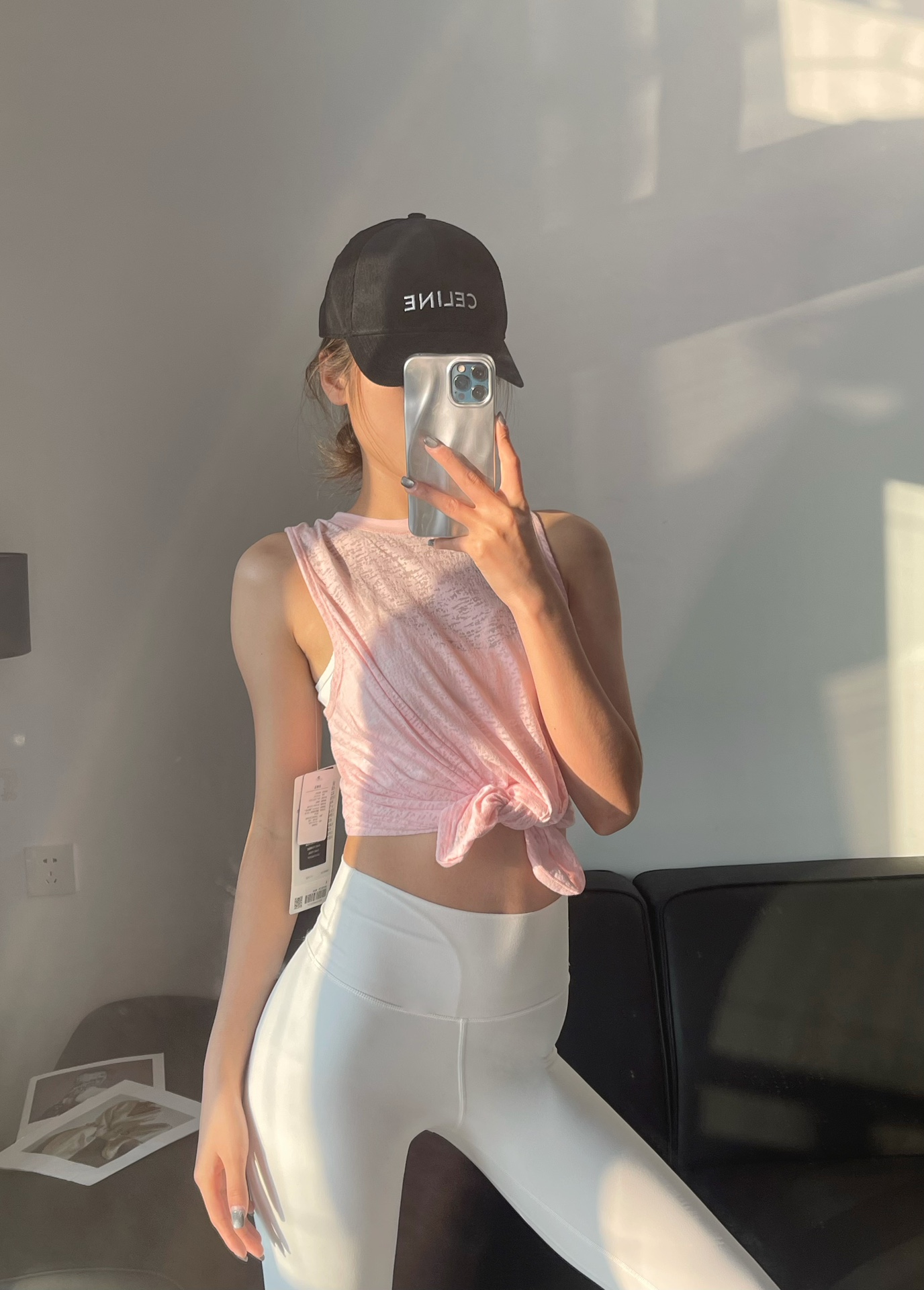 Lululemon tank everyday pink yoga