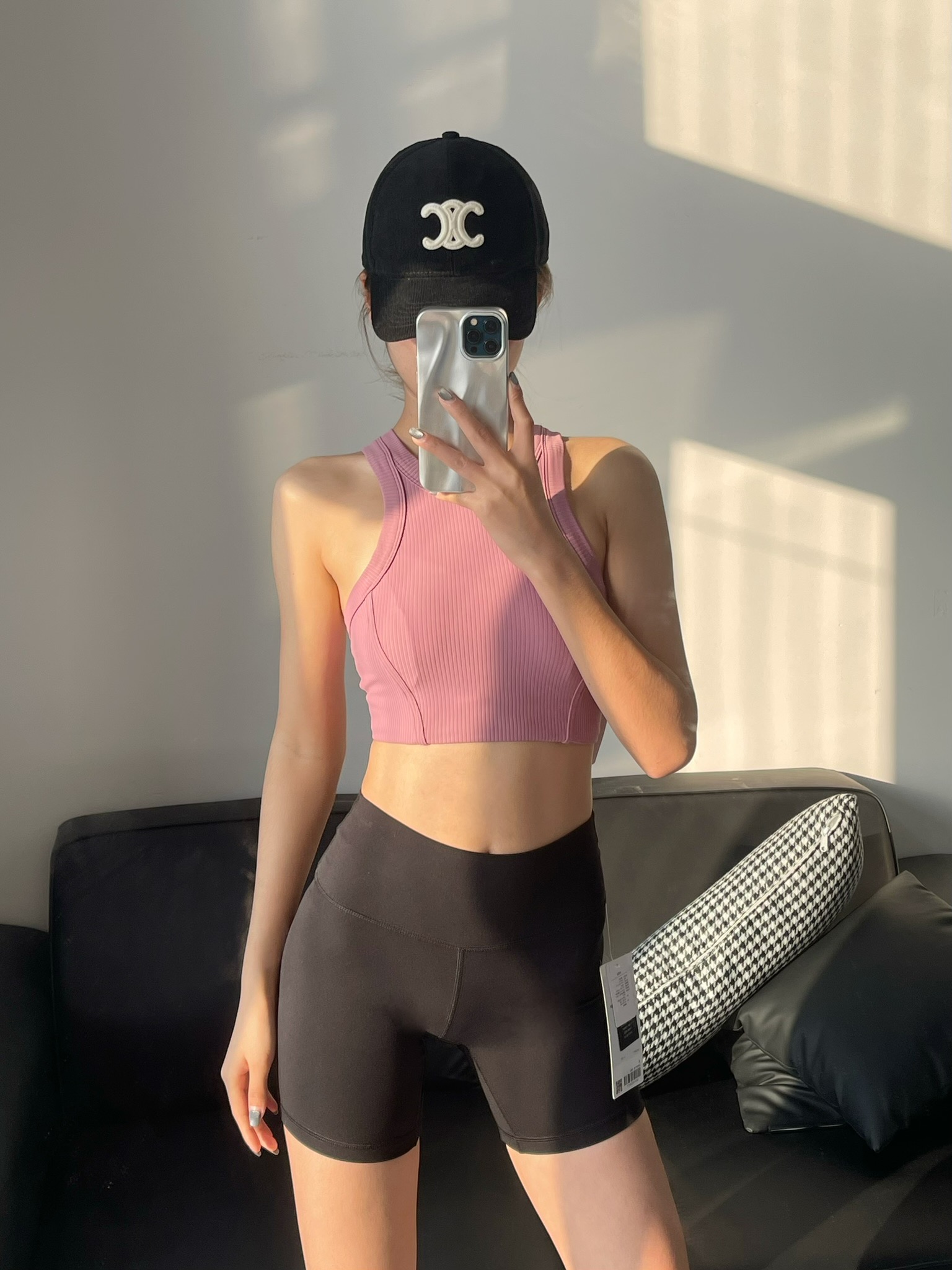 Lululemon tank yoga pink