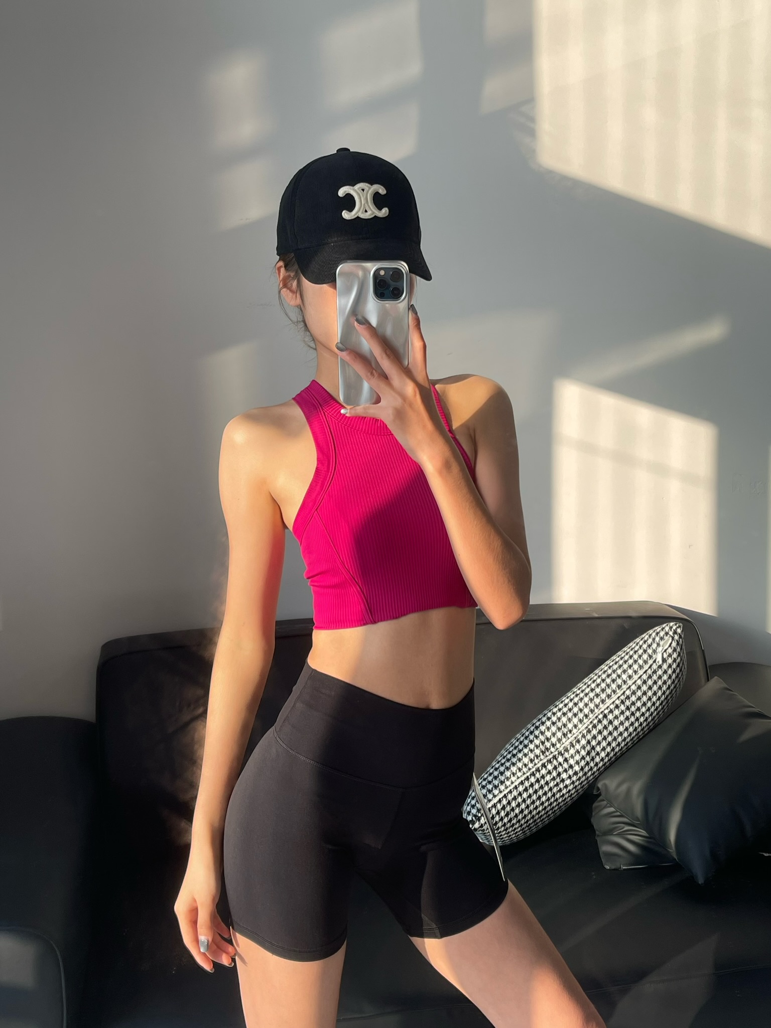 Lululemon tank yoga pink