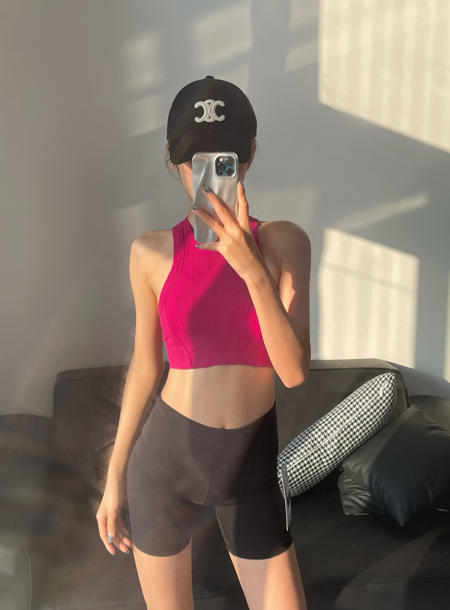Lululemon tank yoga pink