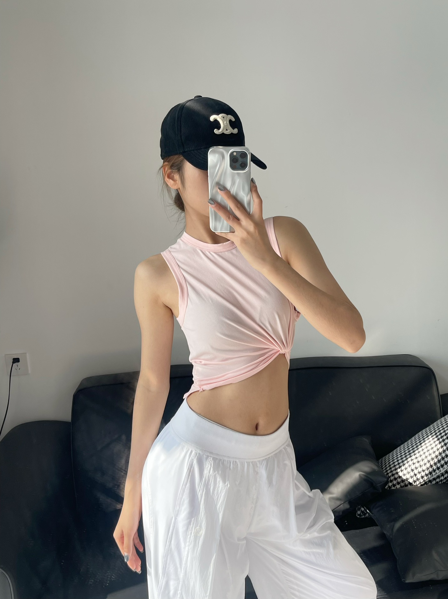 Lululemon tank everyday light pink yoga