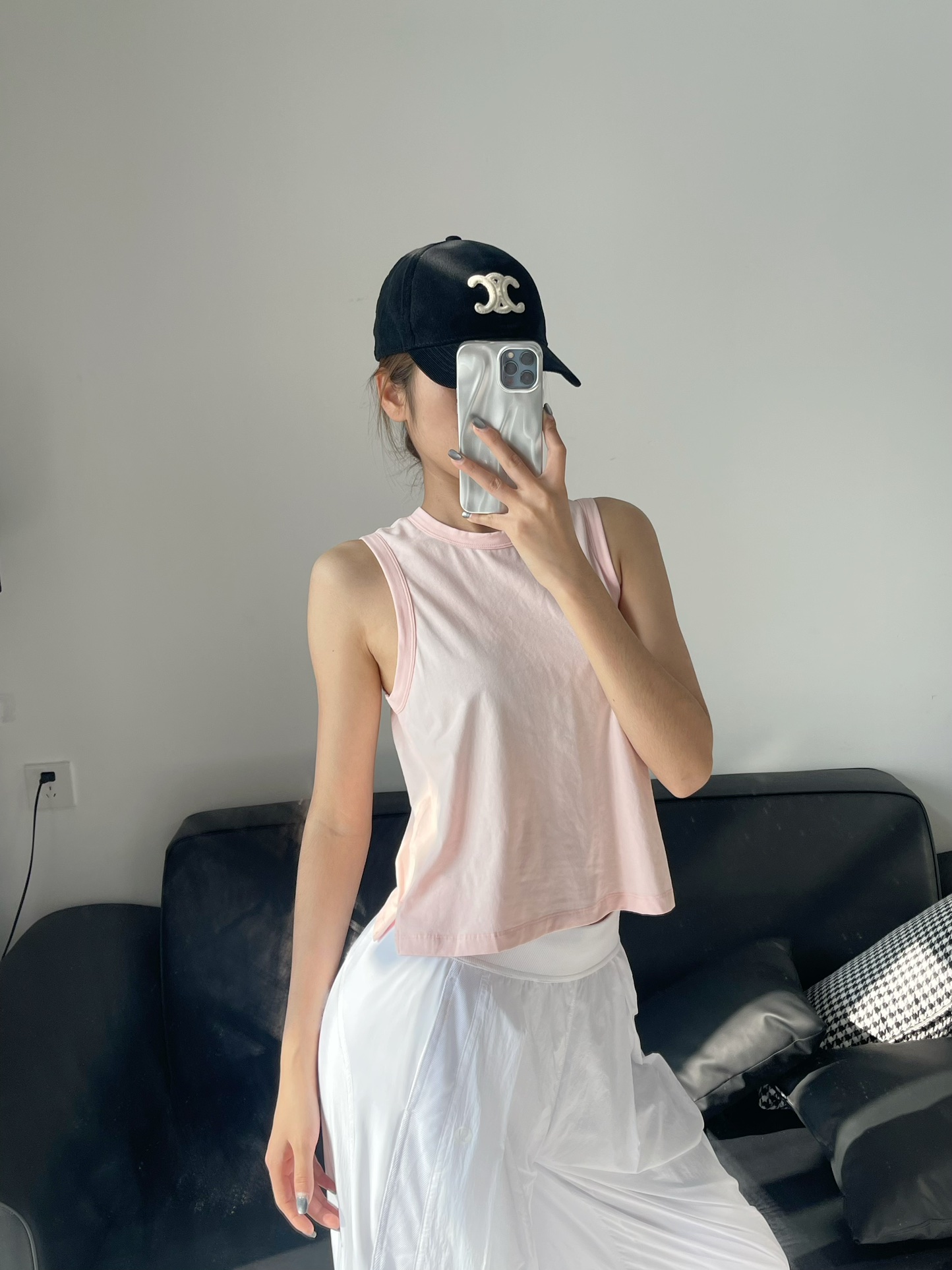 Lululemon tank everyday light pink yoga