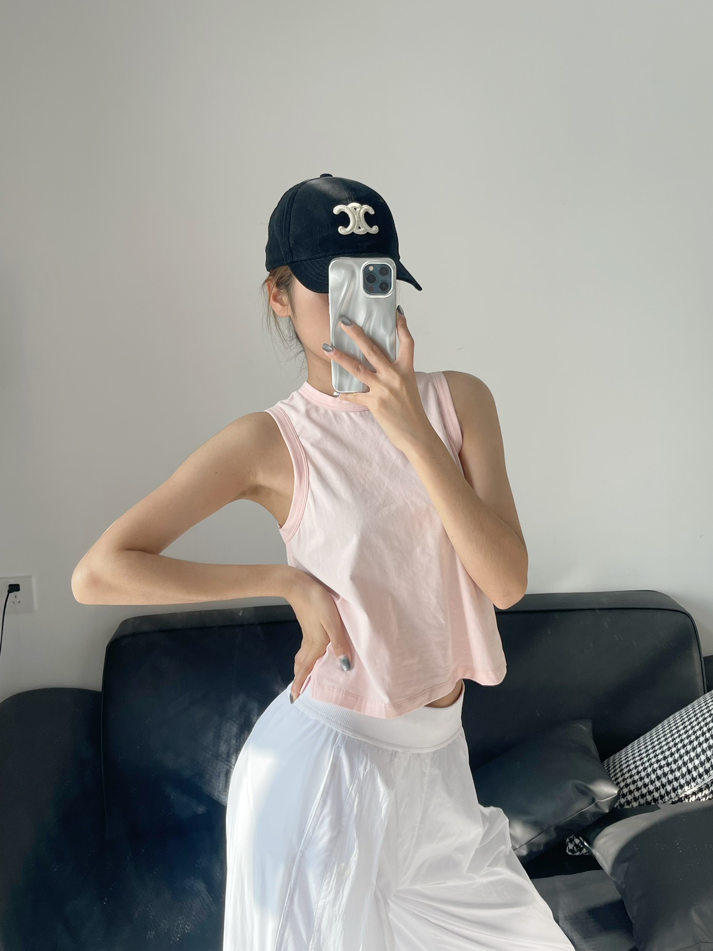 Lululemon tank everyday light pink yoga