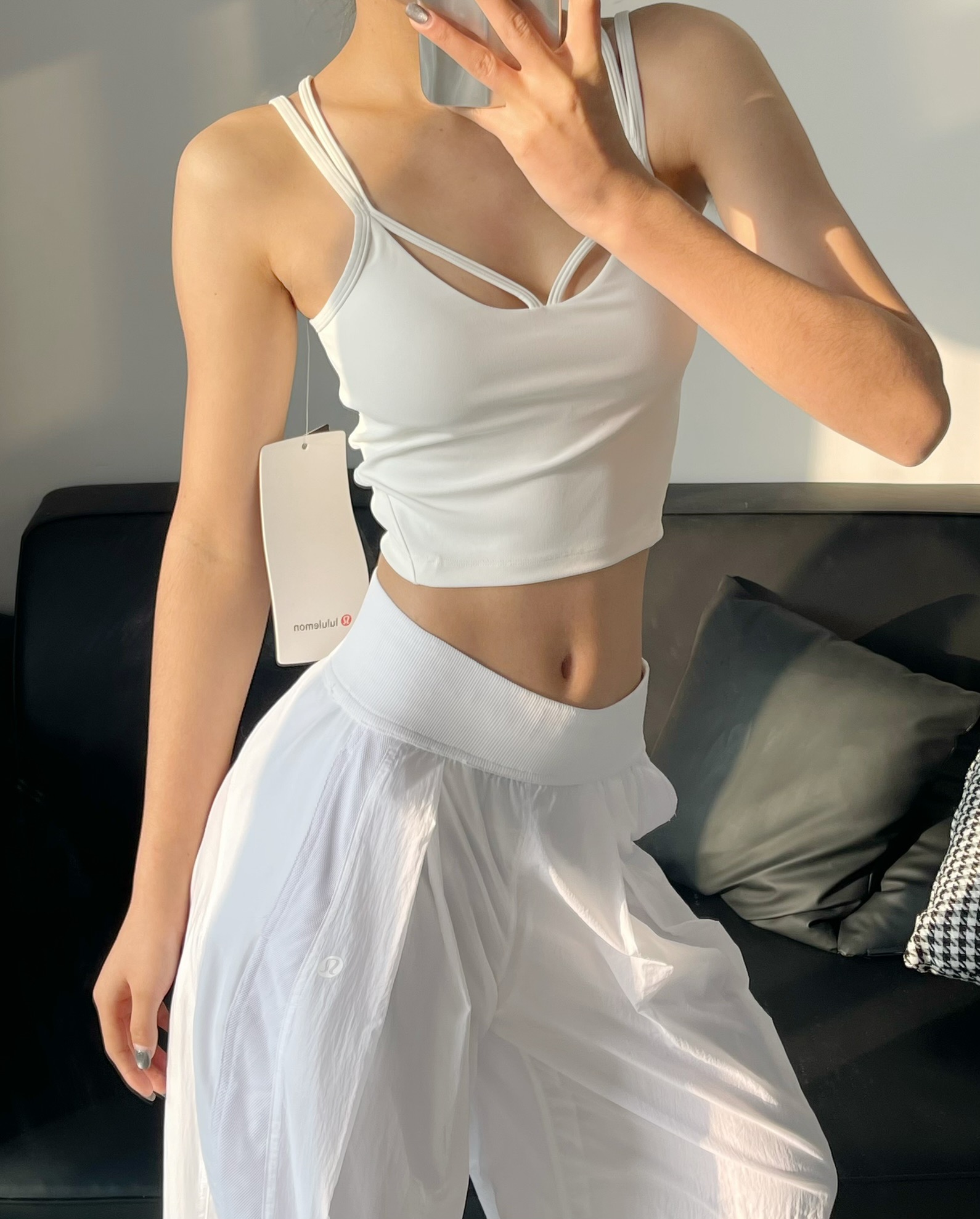 Lululemon Align tank yoga white