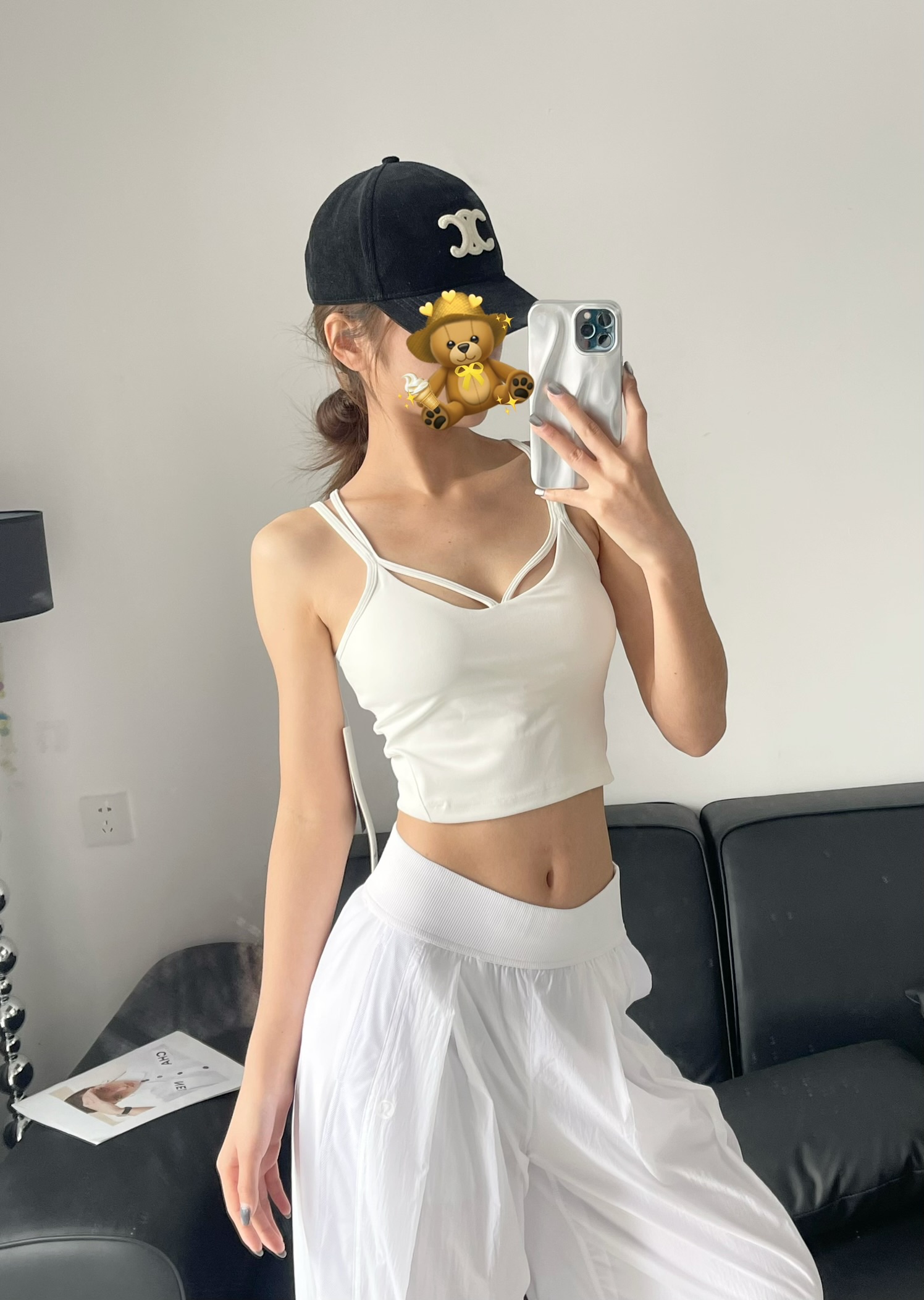Lululemon Align tank yoga white