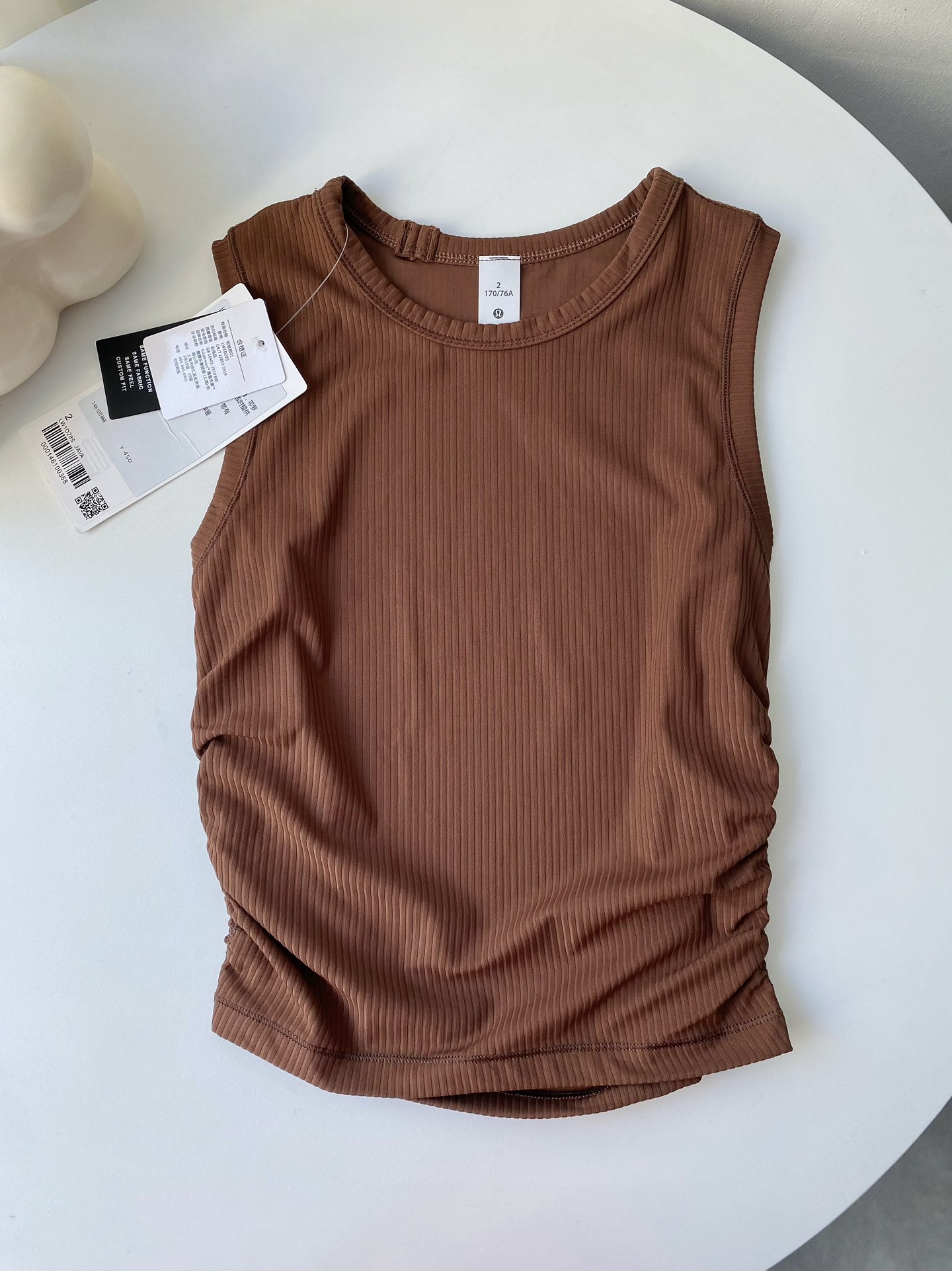 Lululemon All It Takes tank yoga brown