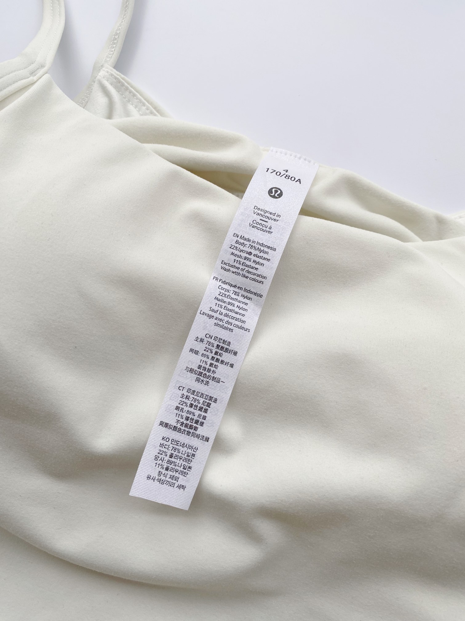 Lulu tanktop lululemon Cross-Back Nulum — photo 10