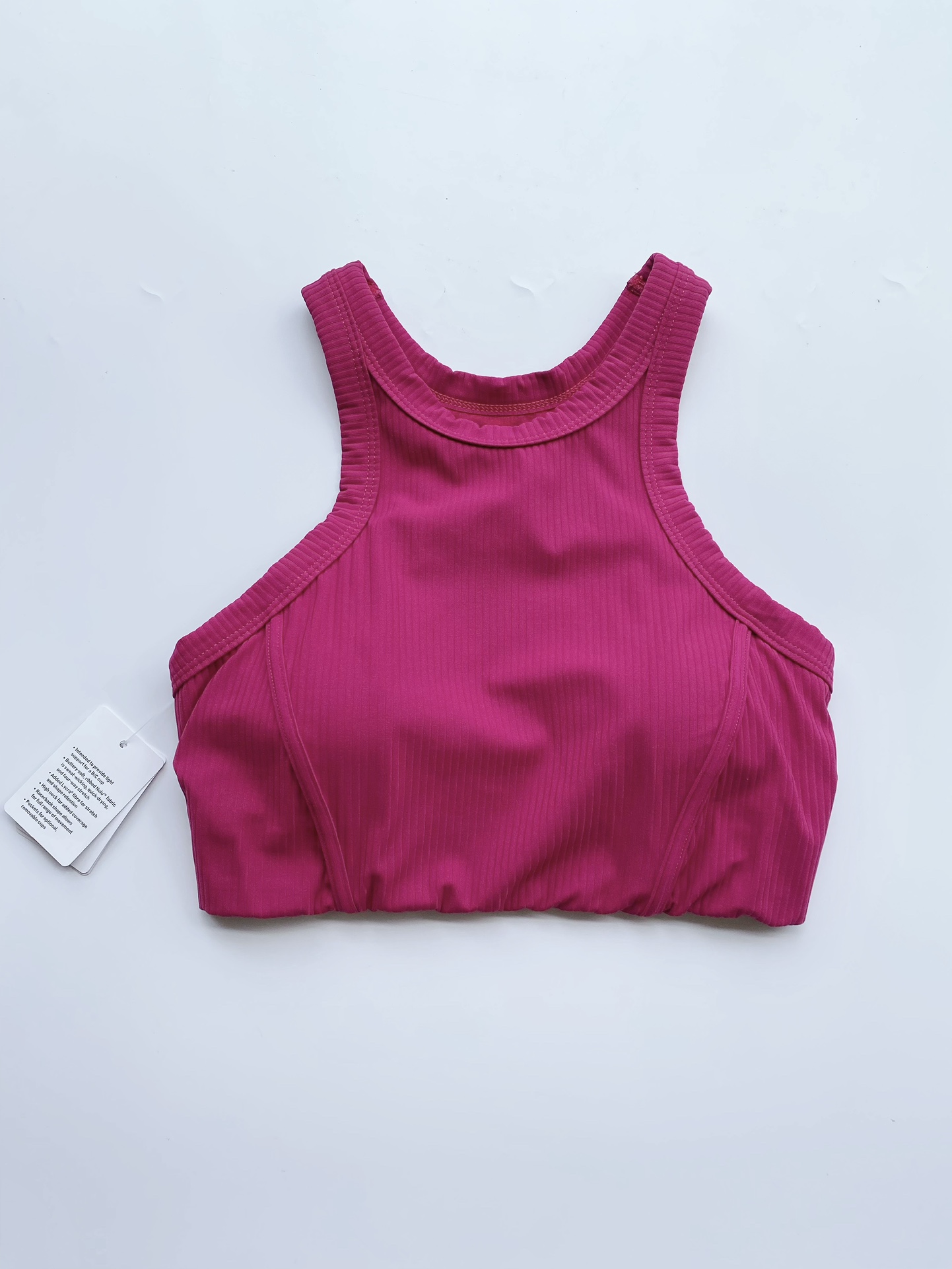 Lulu Bra lululemon Ribbed Nulu LW2DKIS yoga