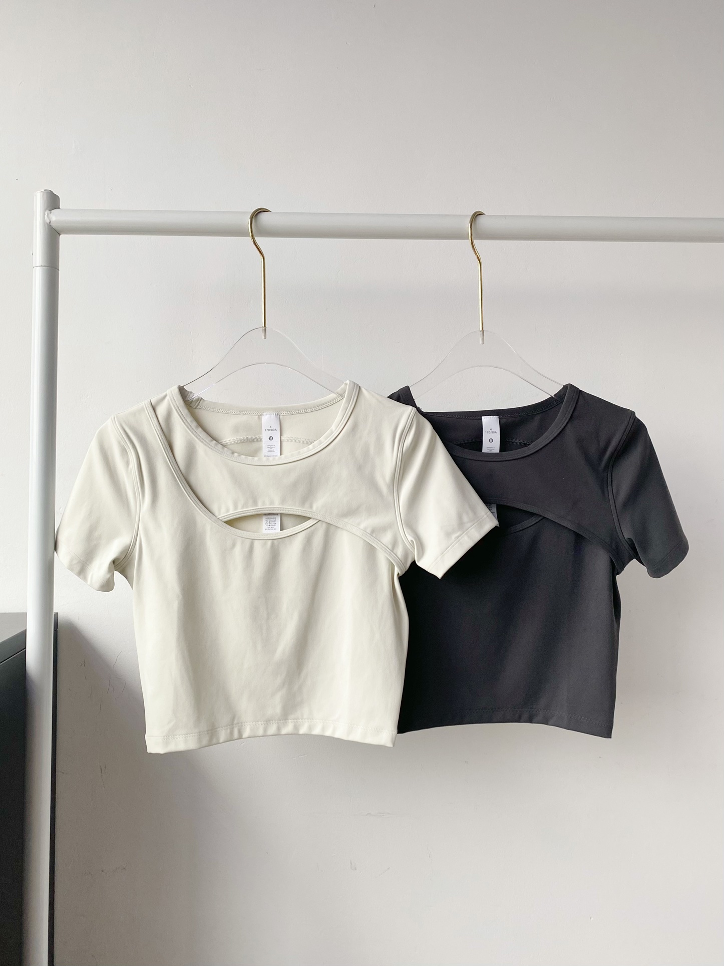 Lululemon Get Centred t-shirt yoga gray