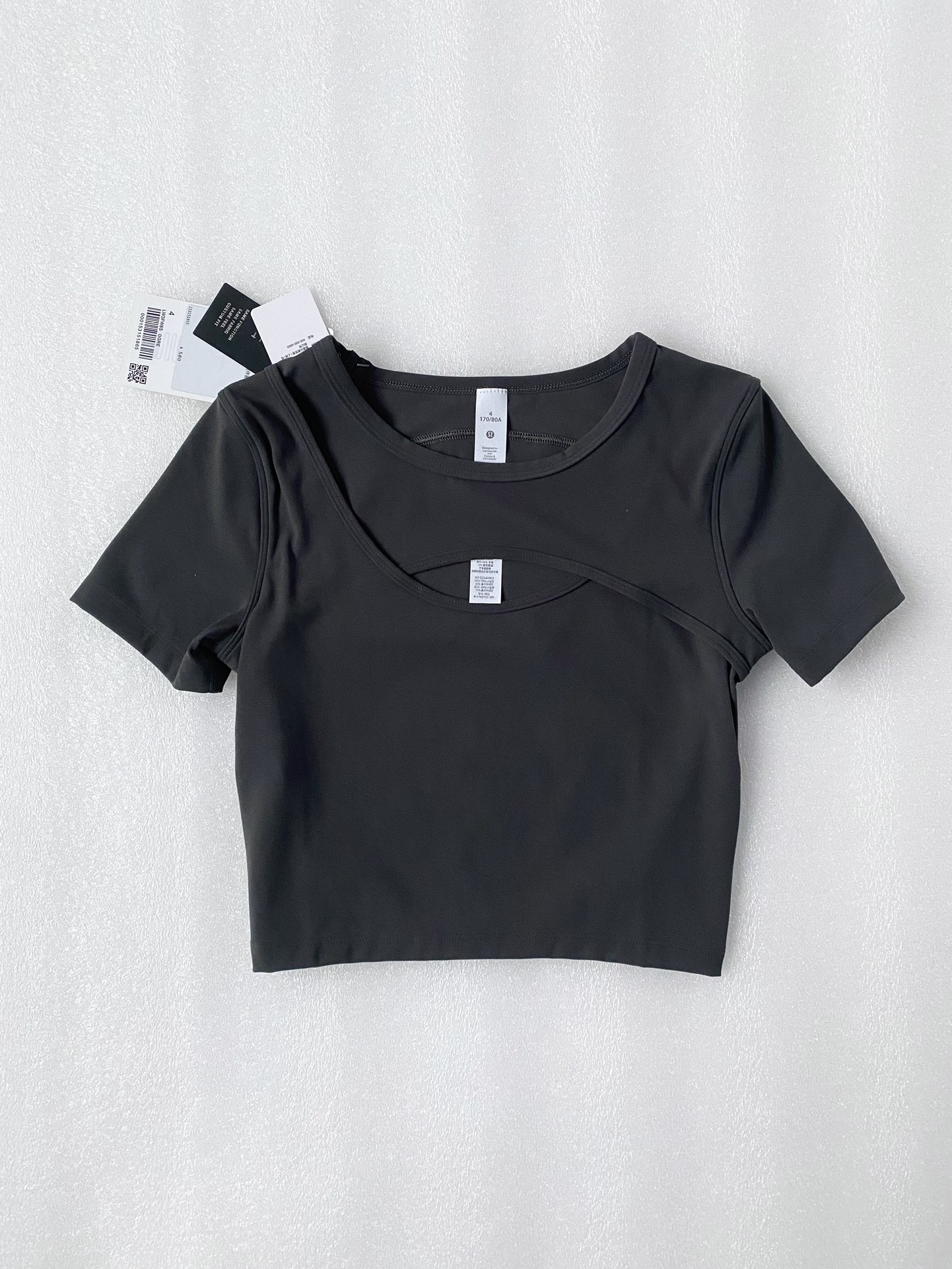 Lululemon t-shirt everyday dark gray yoga