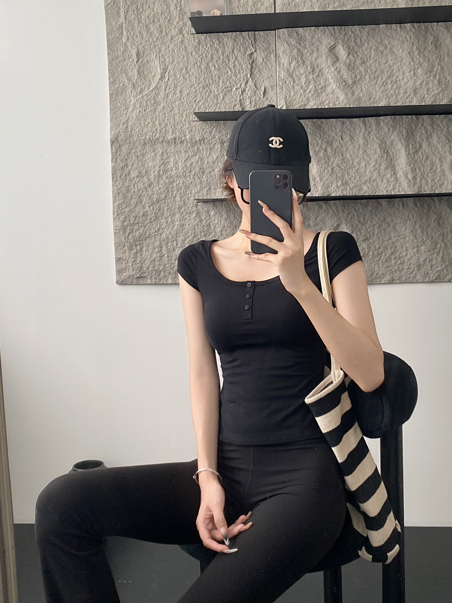 Lulu T-shirt lululemon Cap-Sleeve T yoga