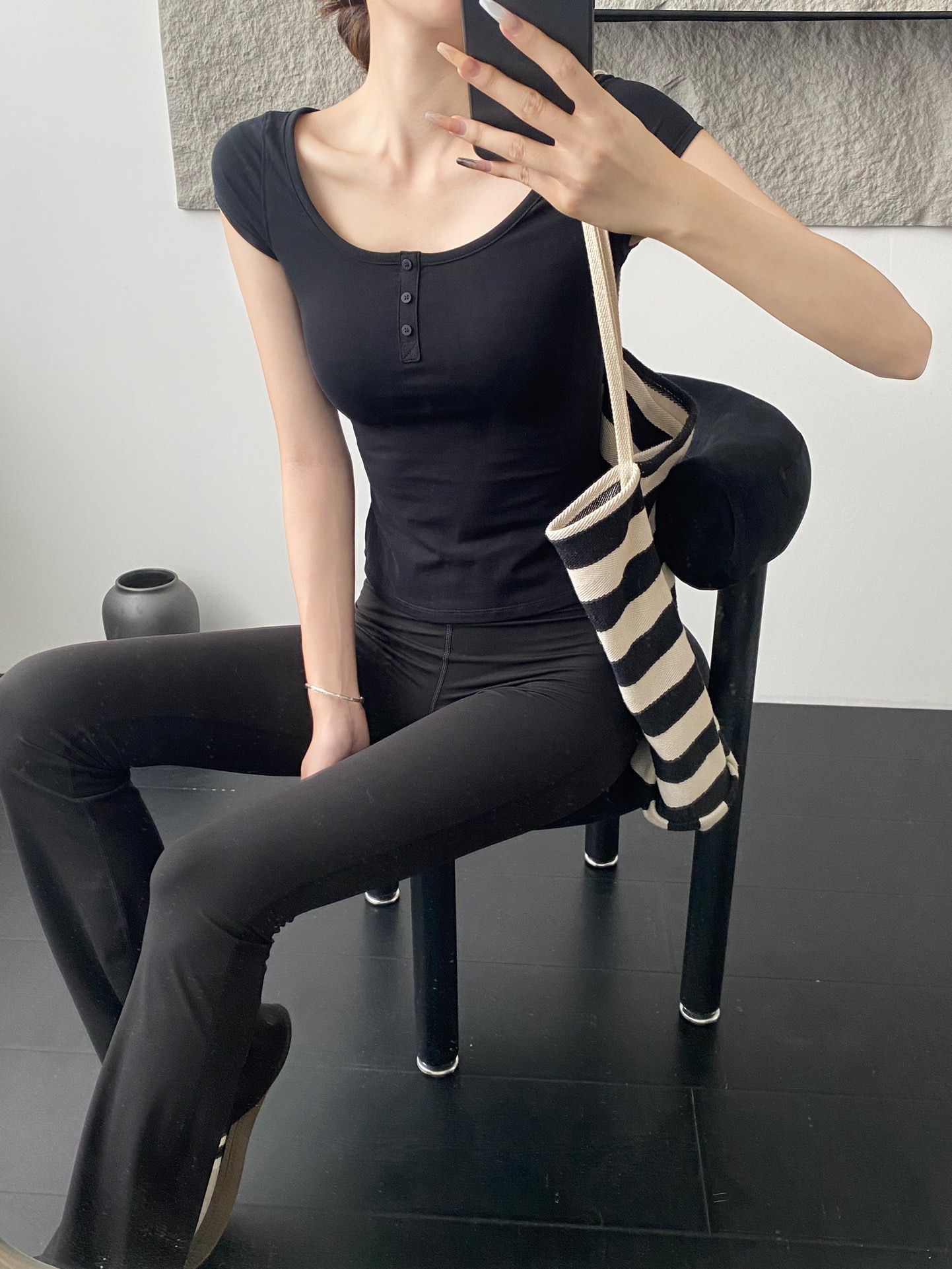 Lulu T-shirt lululemon Cap-Sleeve T yoga