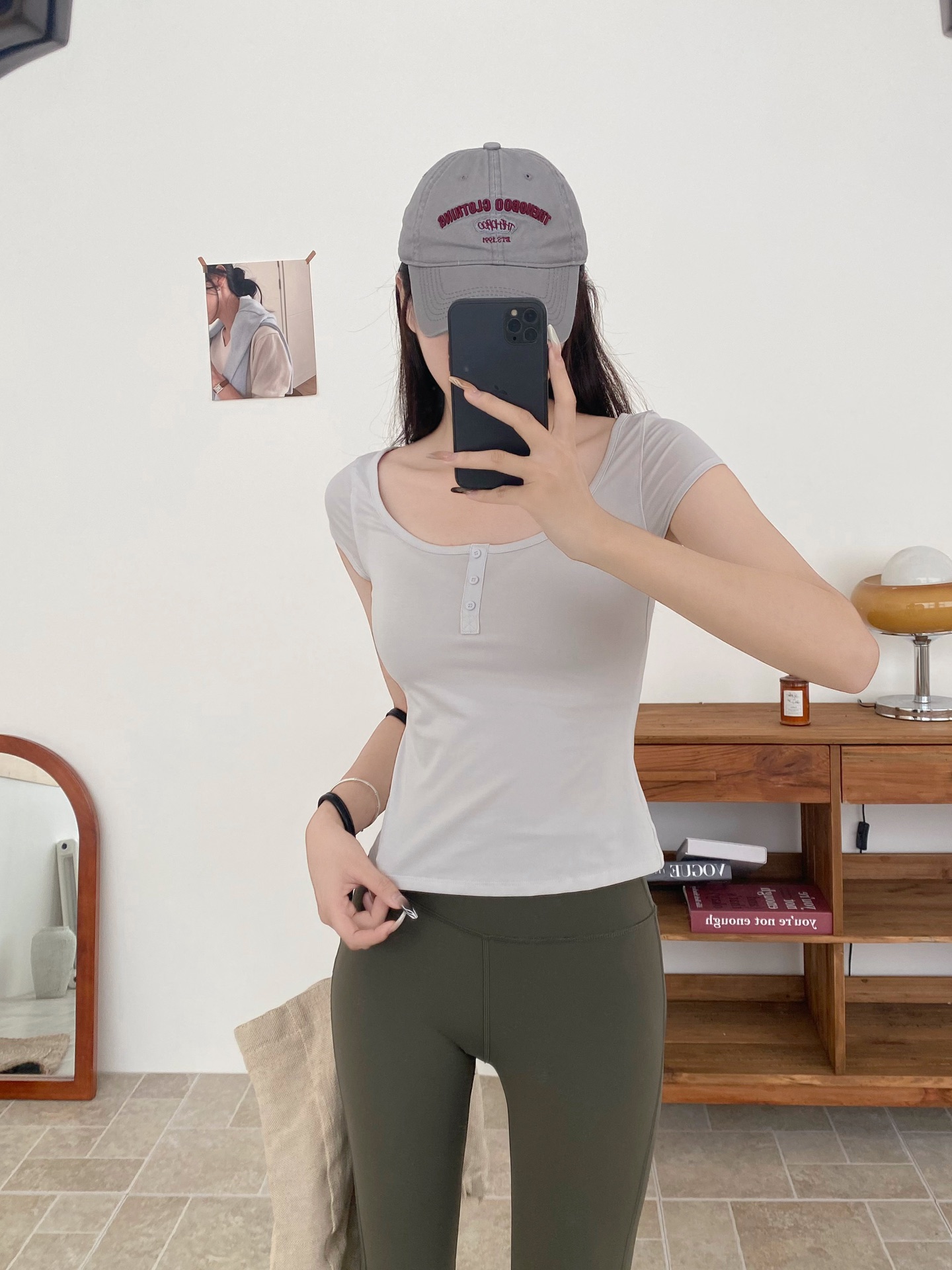Lululemon t-shirt everyday light gray yoga