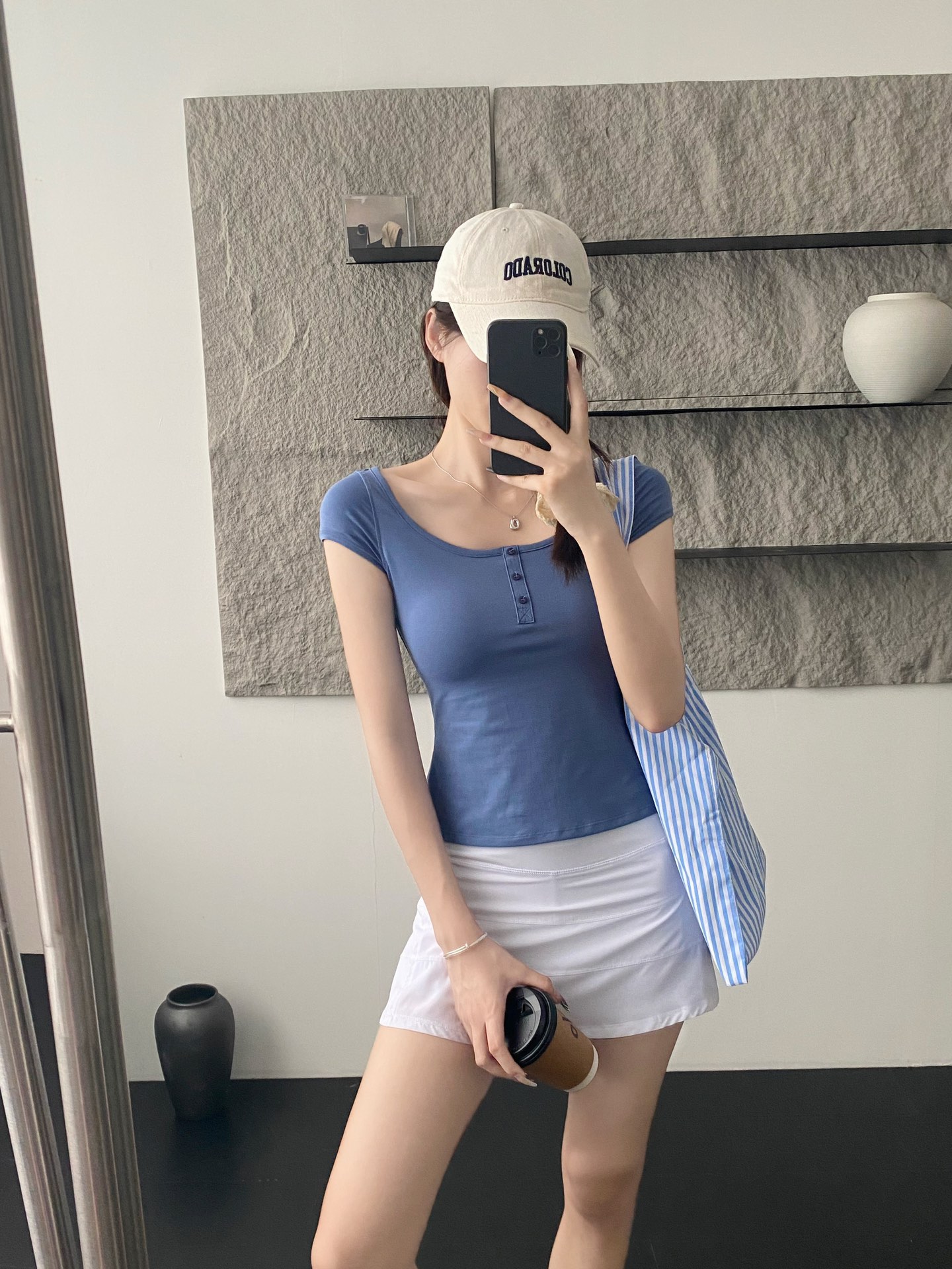 Lululemon t-shirt everyday blue yoga
