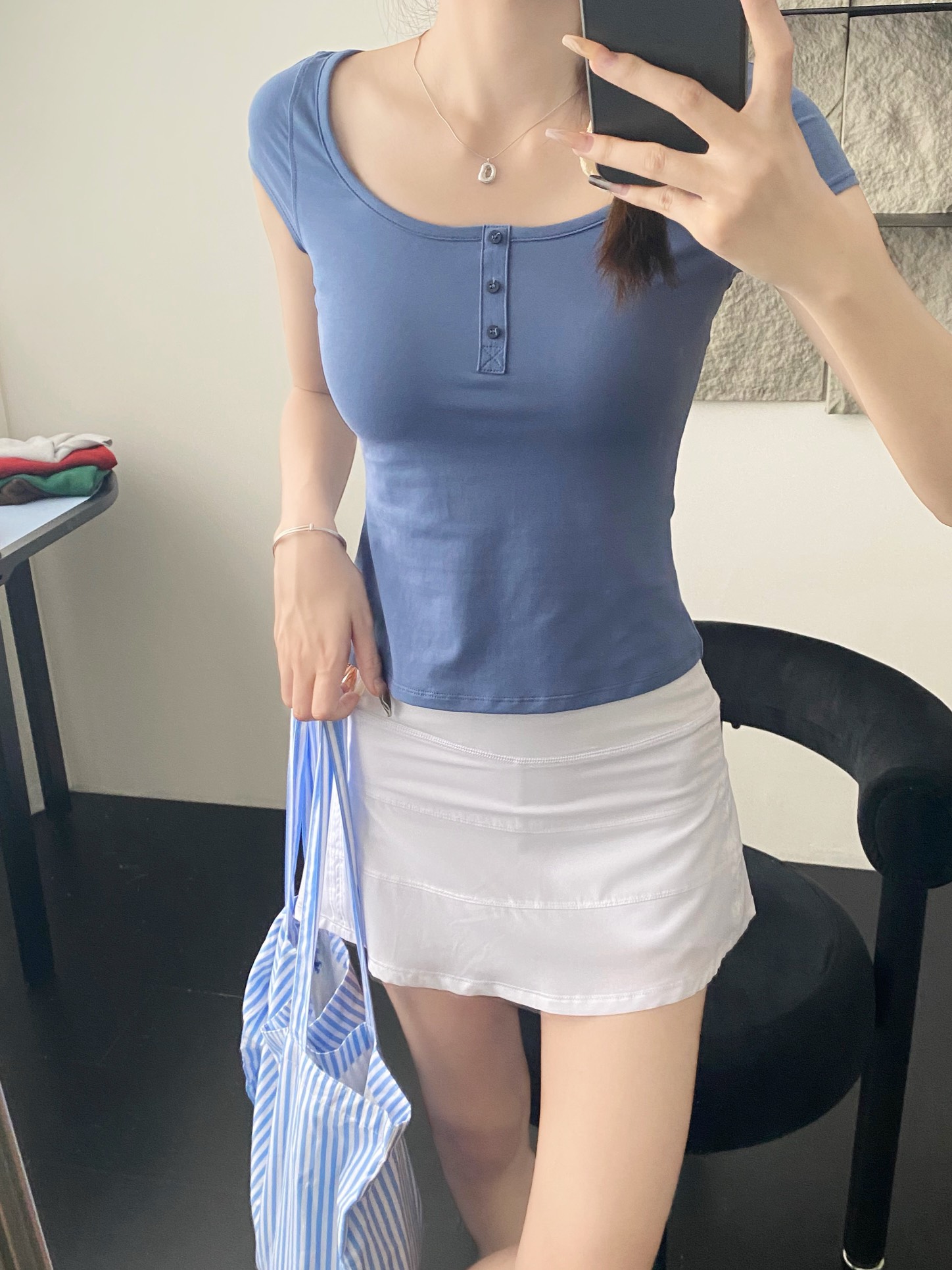 Lululemon t-shirt everyday blue yoga