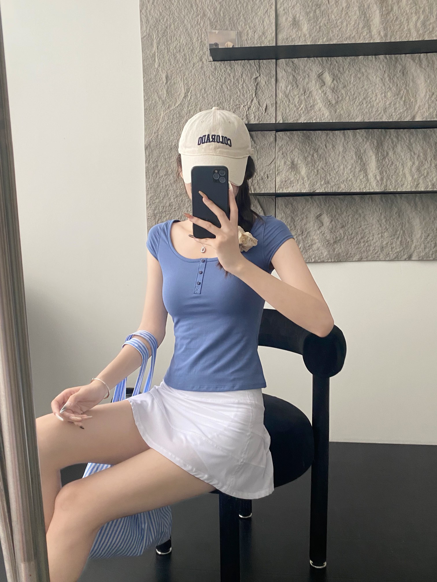 Lululemon t-shirt everyday blue yoga