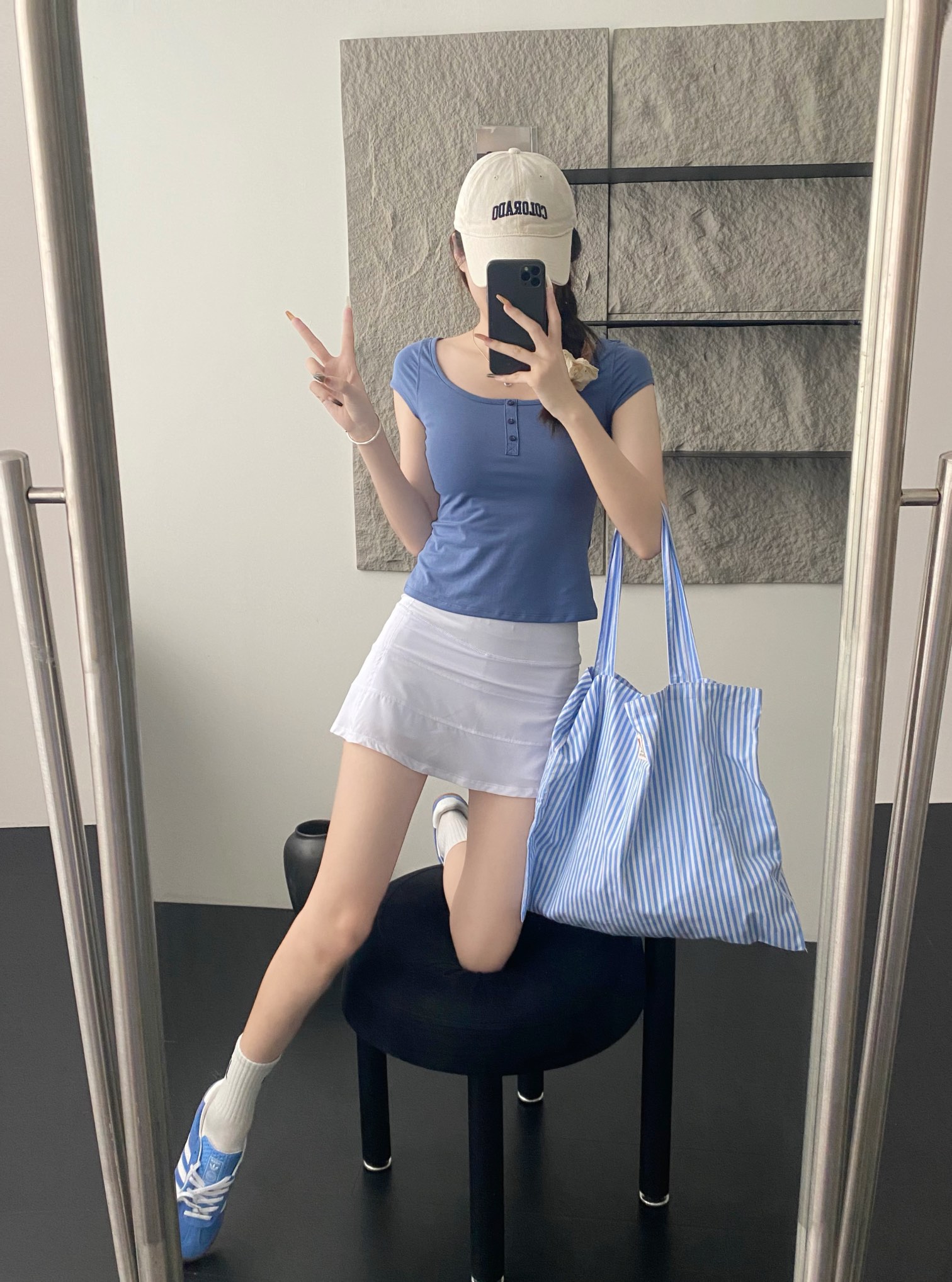Lululemon t-shirt everyday blue yoga