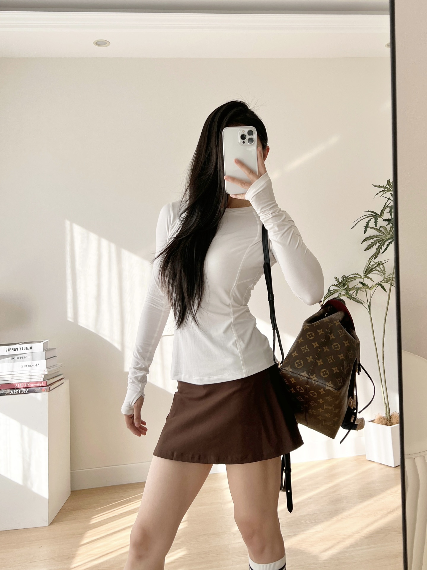 Jupe Lulu Lululemon Aligner — photo 9