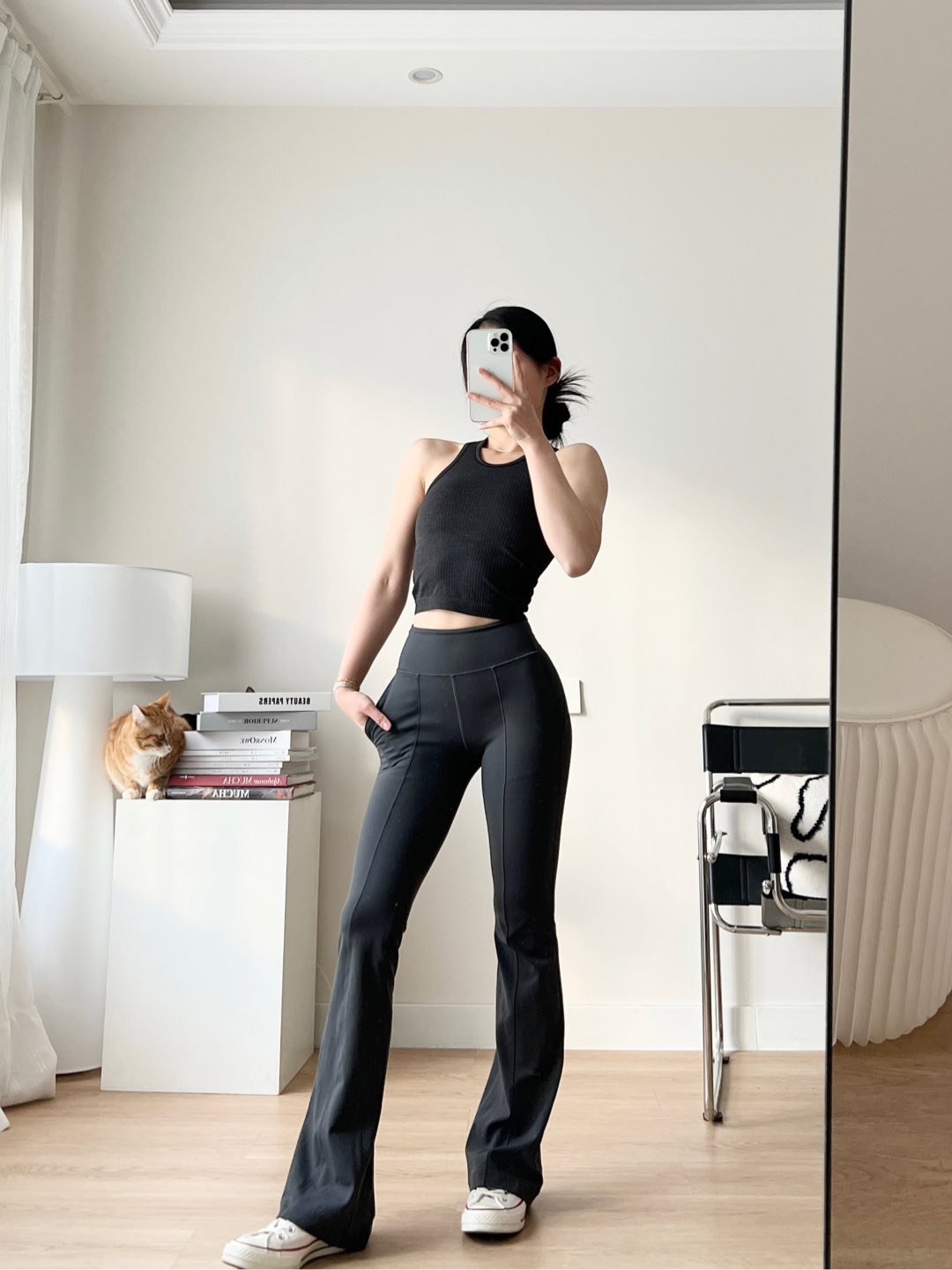 Lululemon Ebb to Street tank yoga black