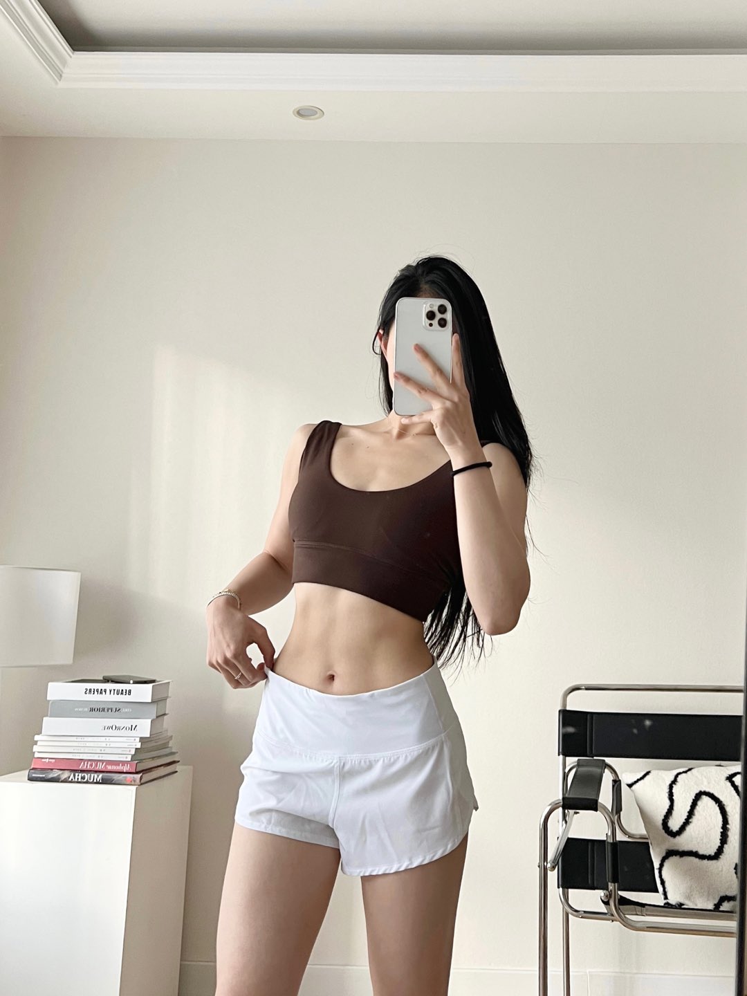 Lululemon Align sports bra yoga brown