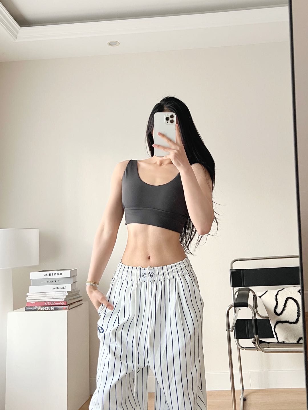 Lululemon Align sports bra yoga dark gray