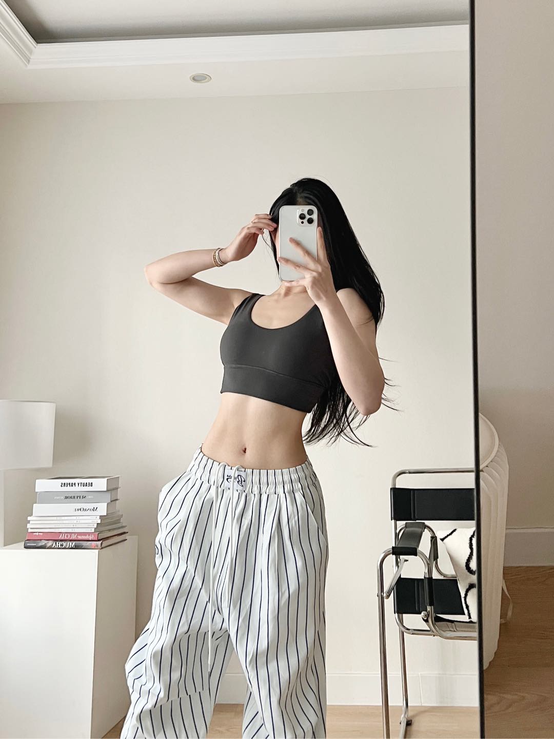 Lululemon Align sports bra yoga dark gray