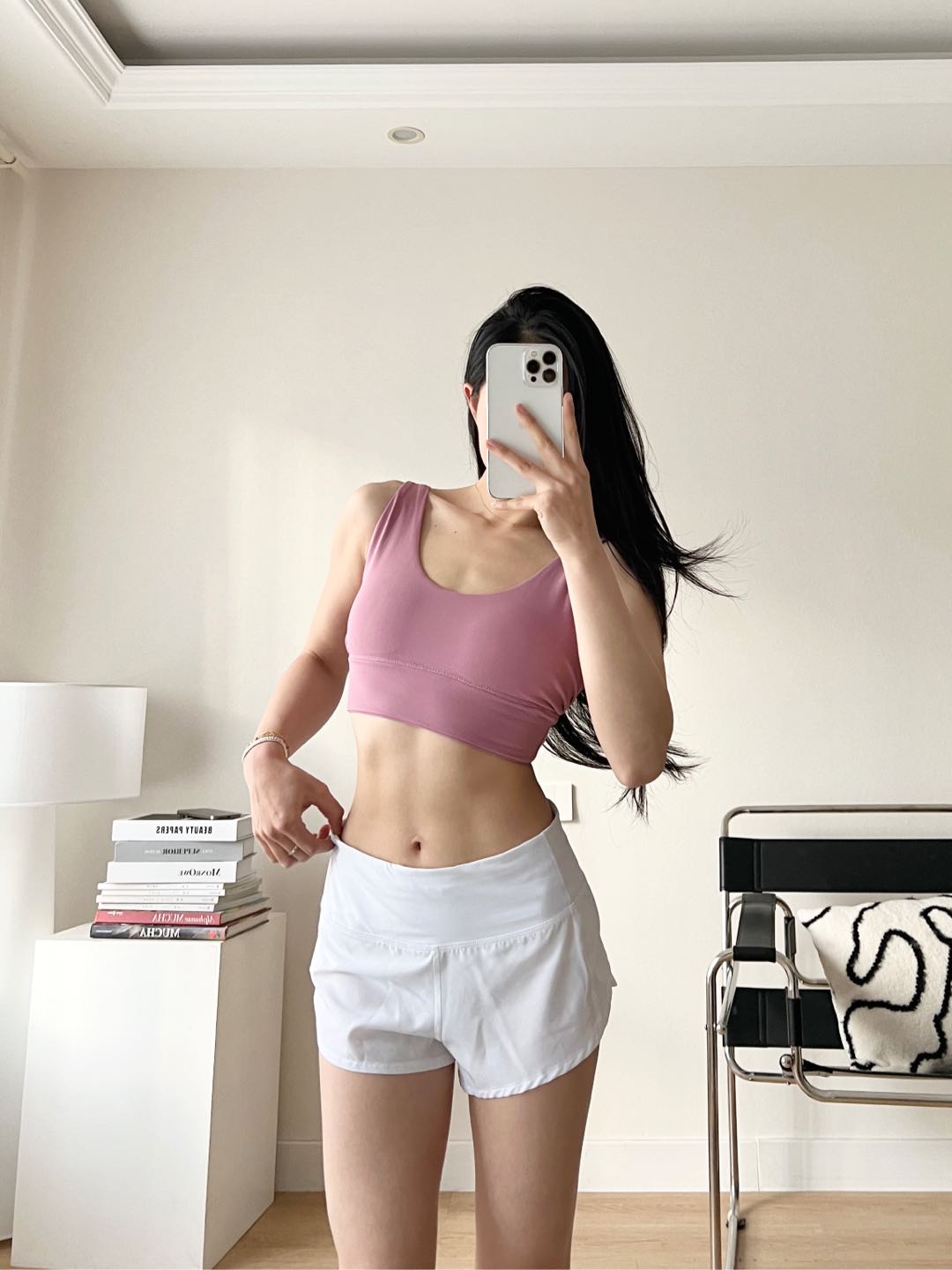 Lululemon Align sports bra yoga pink